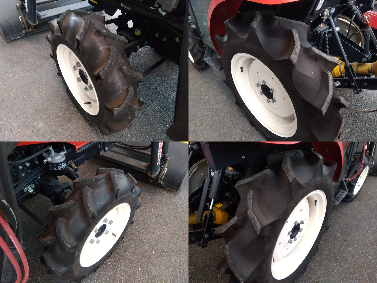 ヤンマー 中古 トラクター EG221+ロータリー +ミニローダー「宮城店2443P」