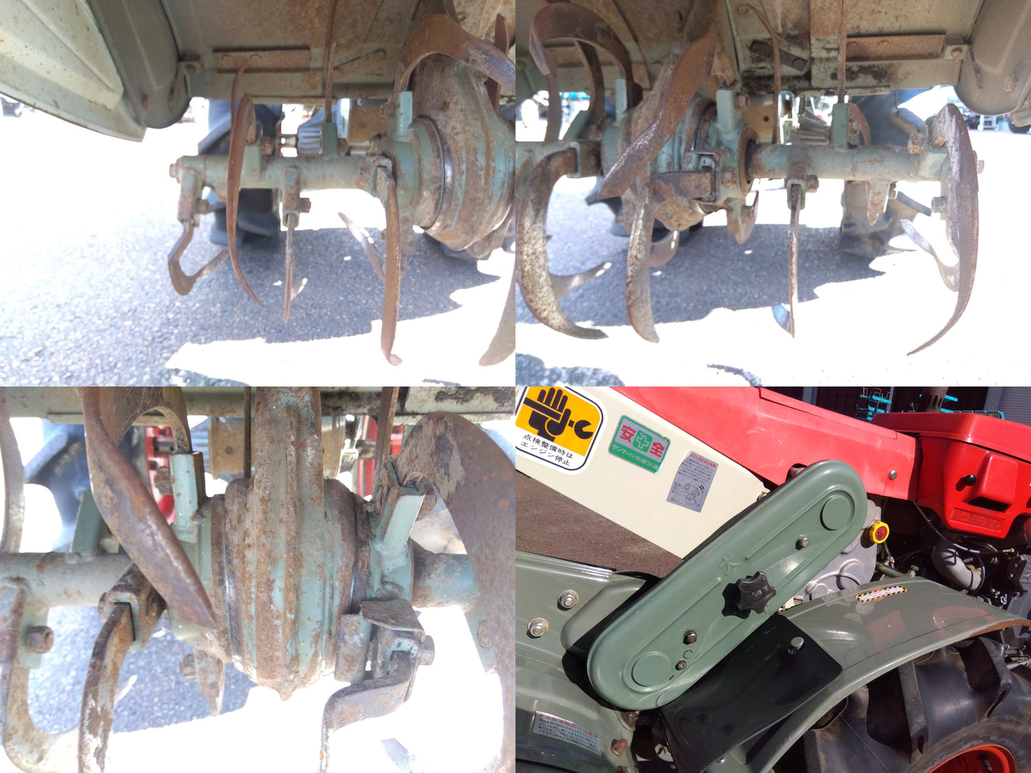 【ジャンク品/店舗限定販売】ヤンマー ディーゼル耕うん機 YC850+HS8-K【山形店】S