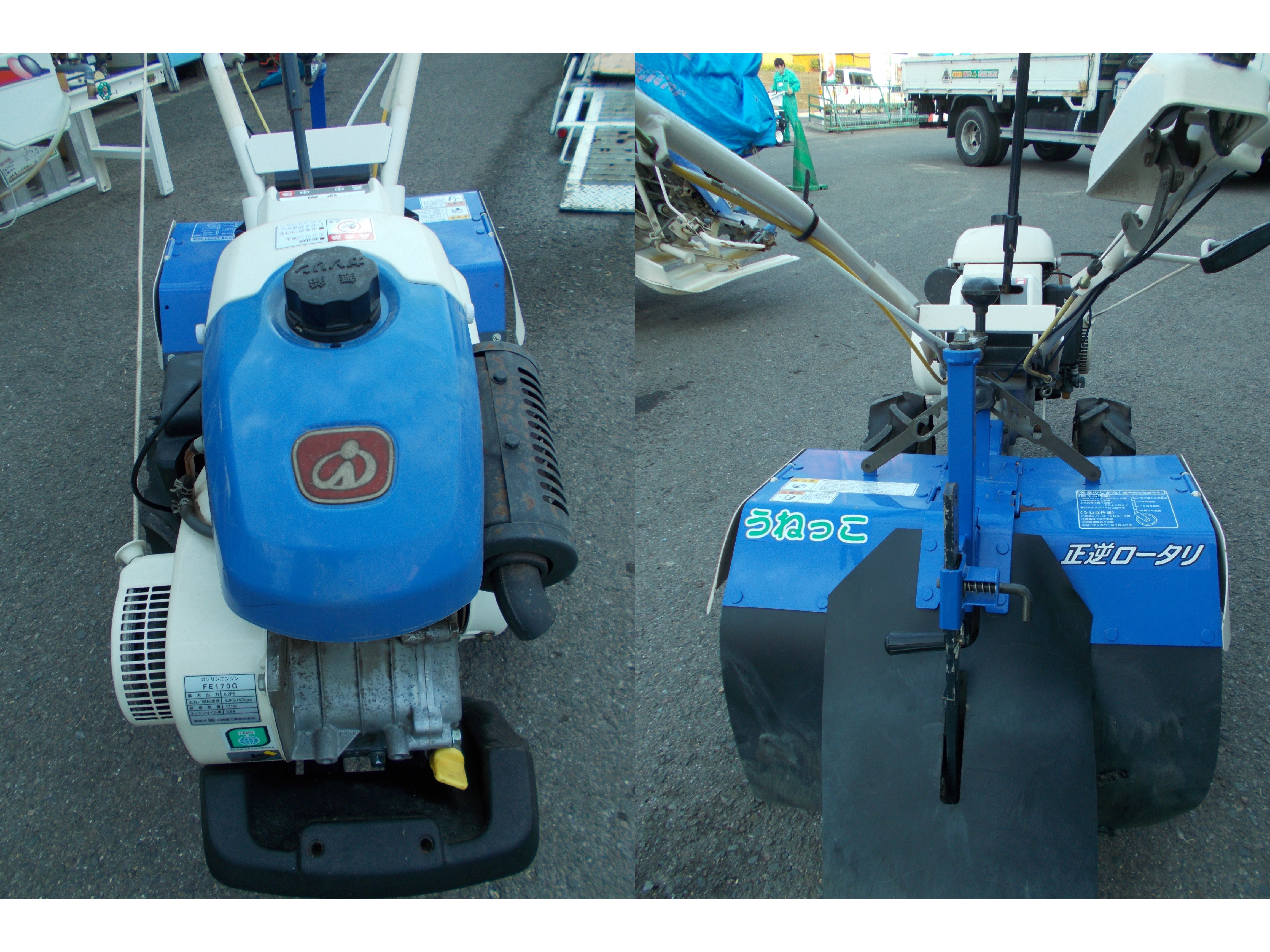 【岐阜発】　◎ 耕耘機 6.5馬力 イセキ ISEKI / KCR65-HX / 店頭引取限定 / 現物確認大歓迎 / 4207 イセキ 中古 耕耘機 KCR65-HX – 農キング