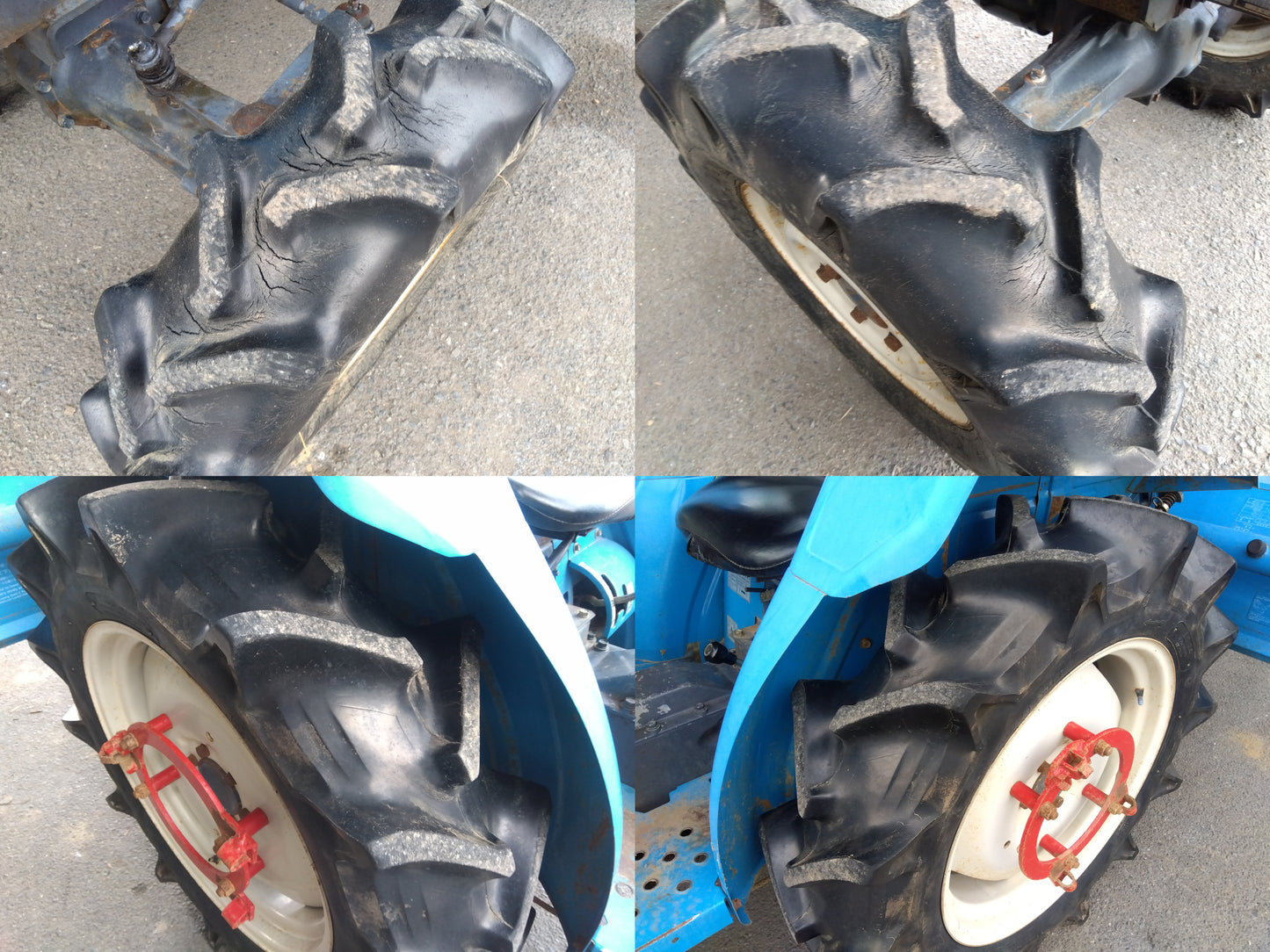 三菱 中古 トラクター+ロータリー MT2001D +P1431S  「宮城店2475」