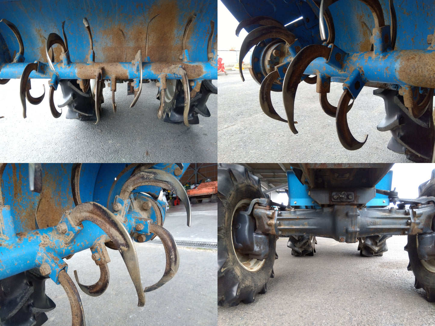 三菱 中古 トラクター+ロータリー MT2001D +P1431S  「宮城店2475」