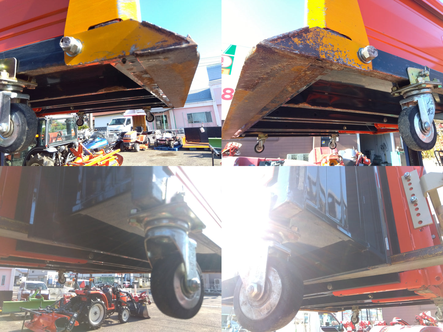 冨士トレーラー　中古　整地キャリア　DC-V180