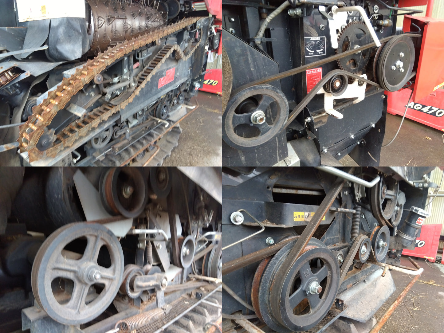 ヤンマー　中古　コンバイン　AG470　【要整備品・部品取り用】