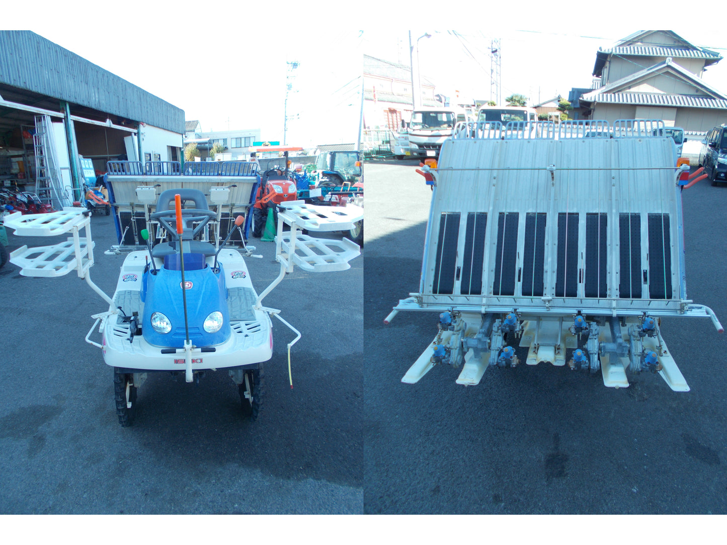 イセキ　中古　田植機　PQ4-D