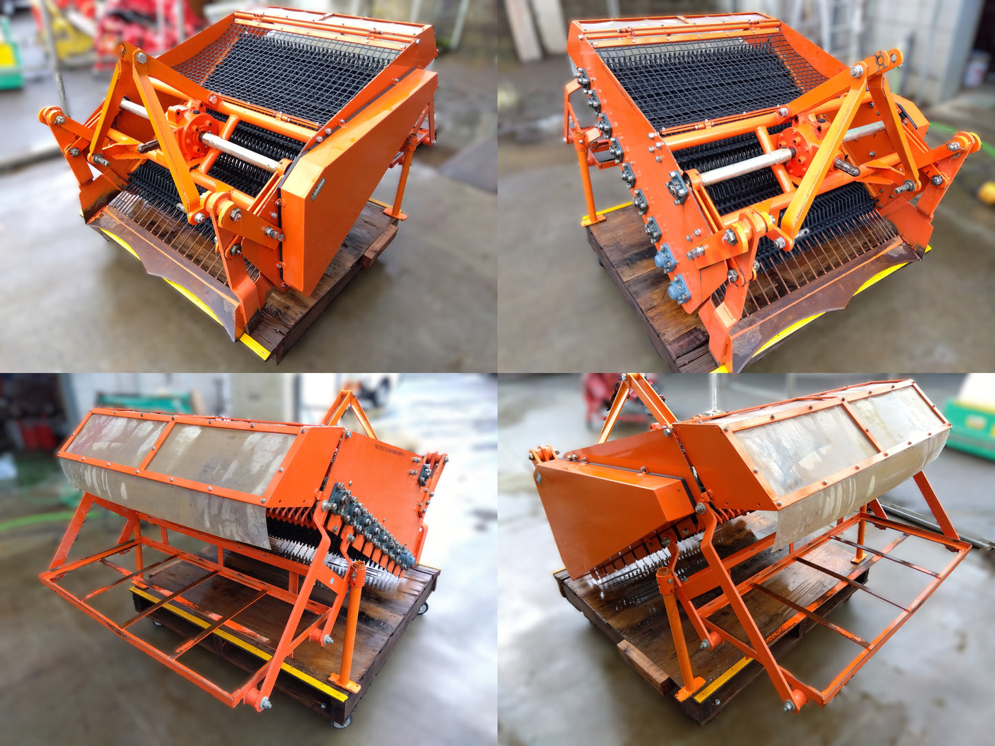藤木農機 らっきょう掘取り機(あさつき) FDHN1060‑9‑1/1【山形店】