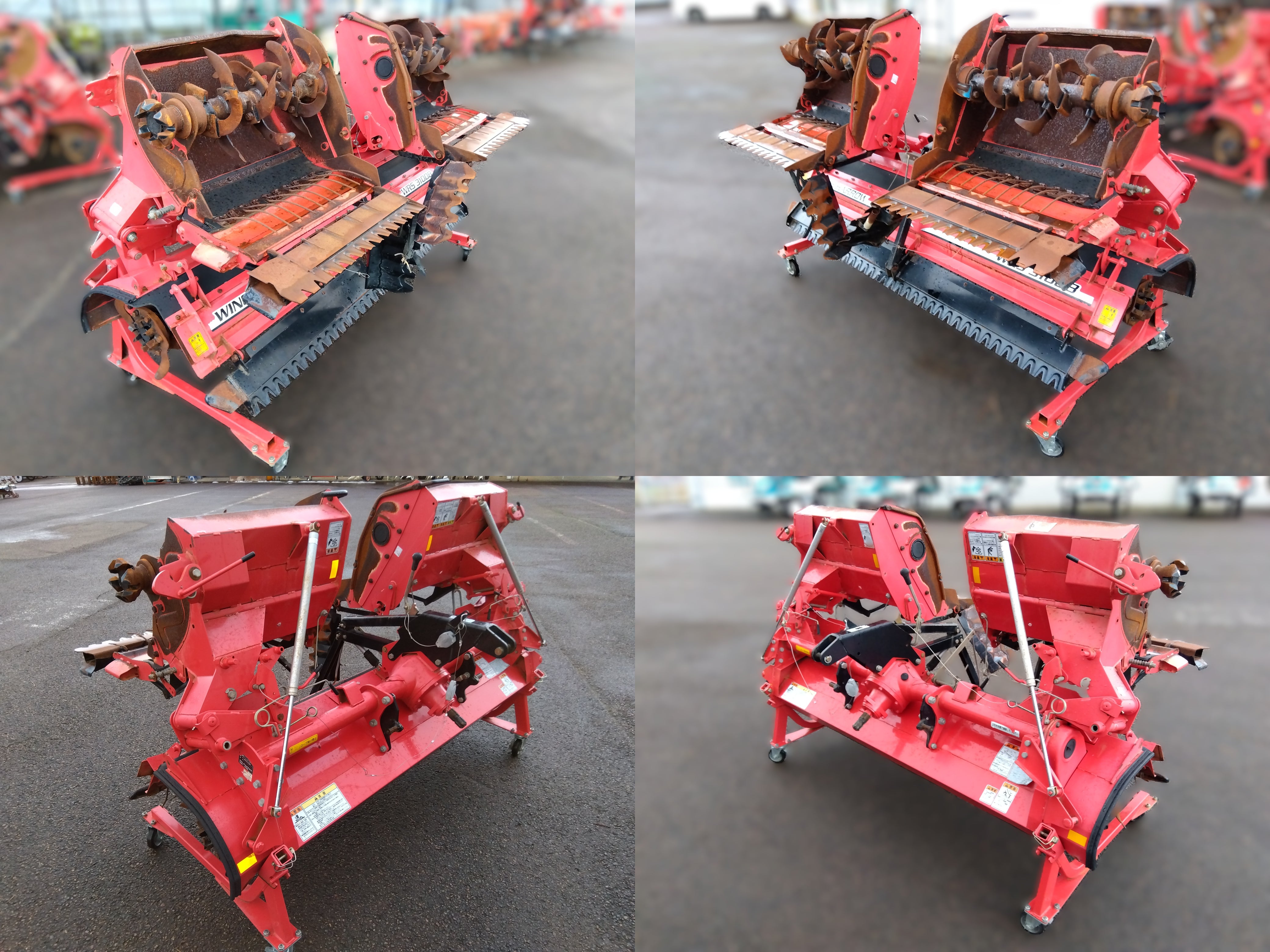 ニプロ ウイングハロー WRS3100BE 耕運幅 3100mm 日農工 01ヒッチ 電動 リモコン ウィングハロー 折りたたみ 中古 ニプロ ウイングハロー WRS3100B【山形店9556】 – 農キング