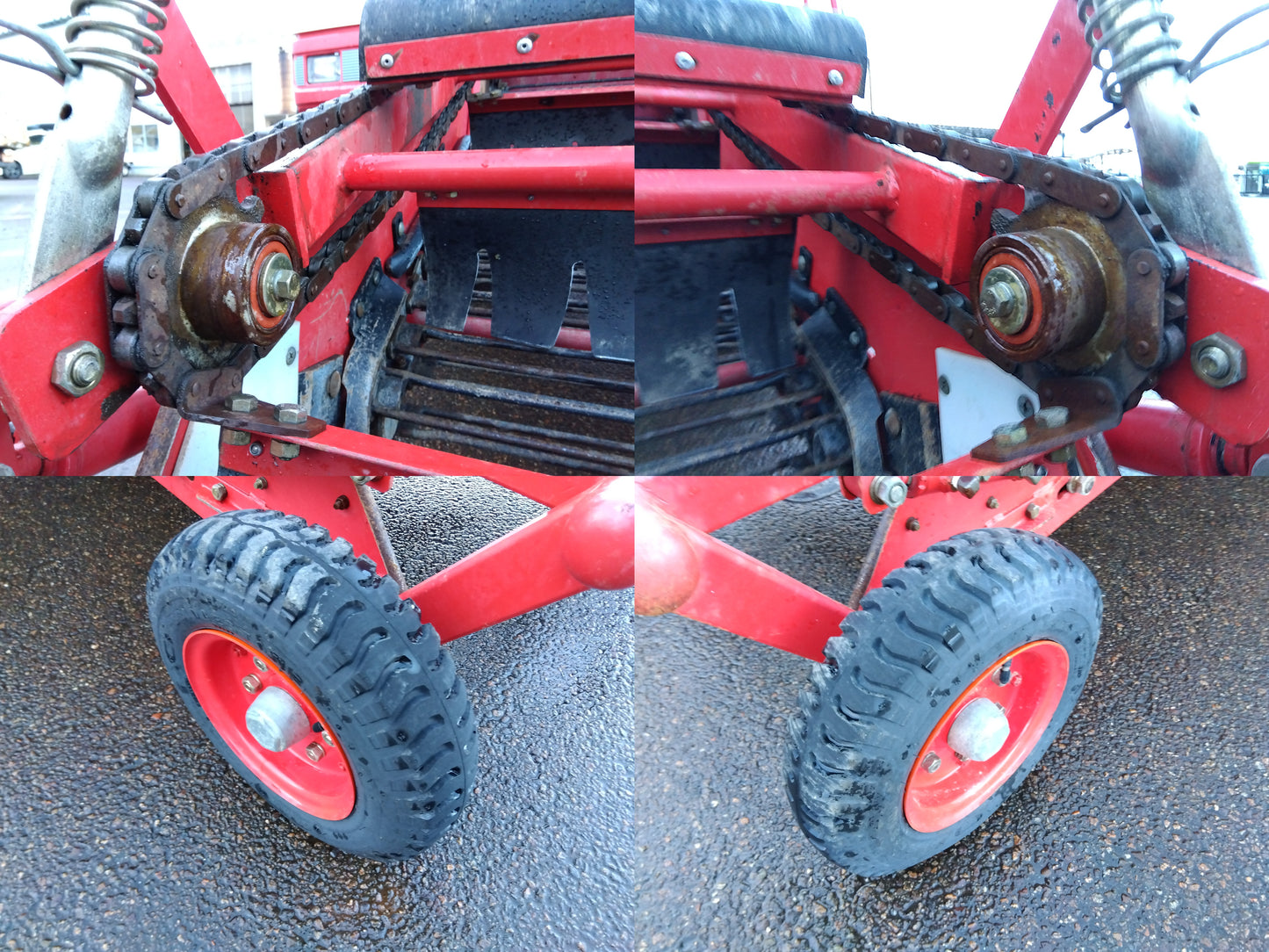 訓子府機械 オニオンピッカー（たまねぎ収穫機） KTP-2004【山形店】