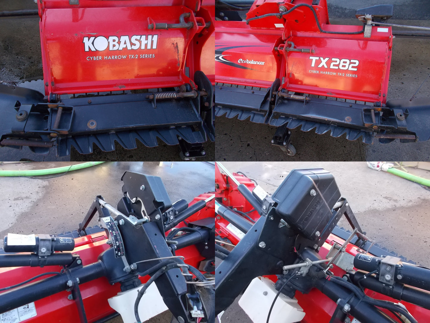 ササキ　中古　ウィングハロー　TX282　電動油圧開閉　Sヒッチ　