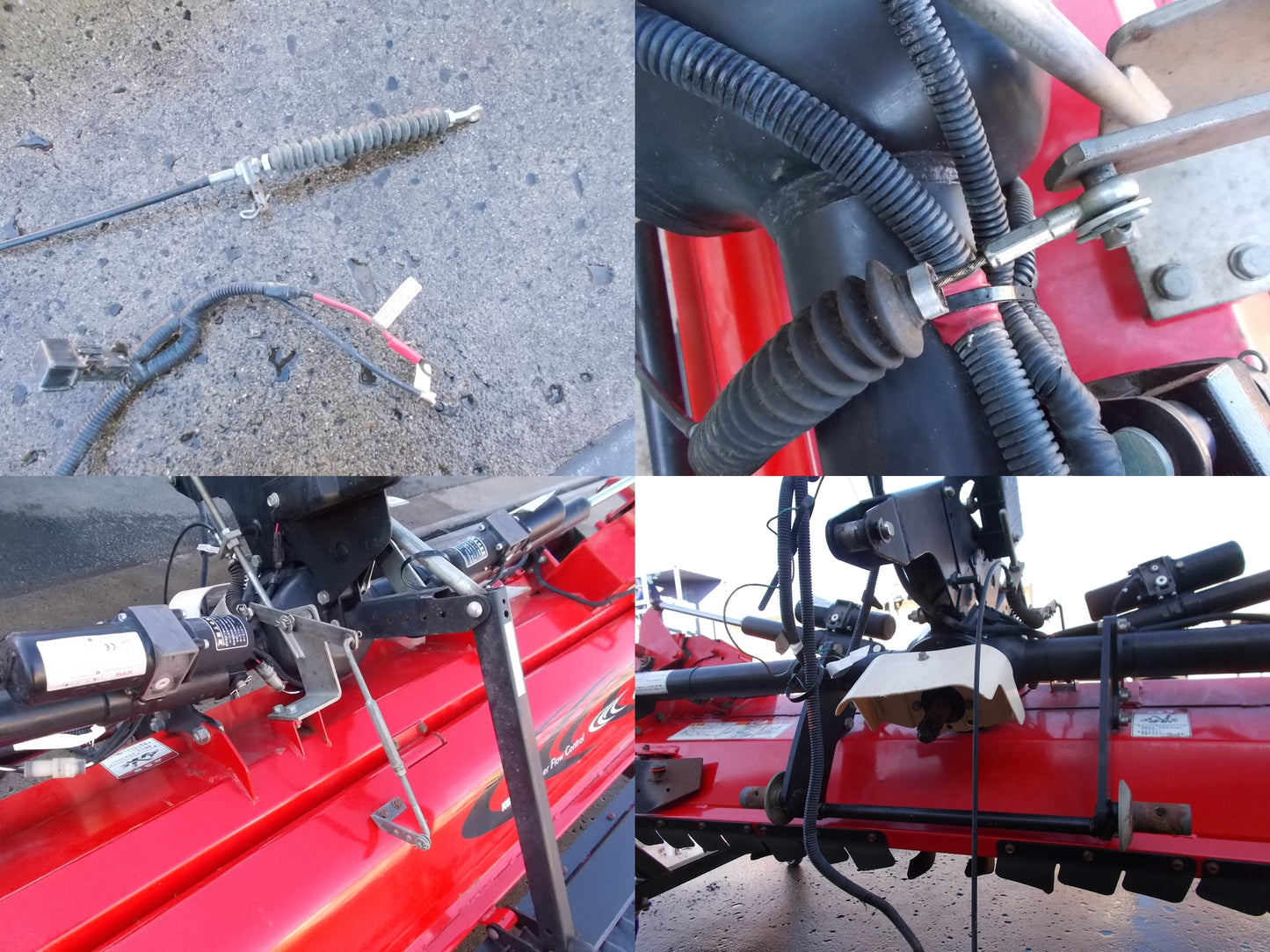 ササキ　中古　ウィングハロー　TX282　電動油圧開閉　Sヒッチ　