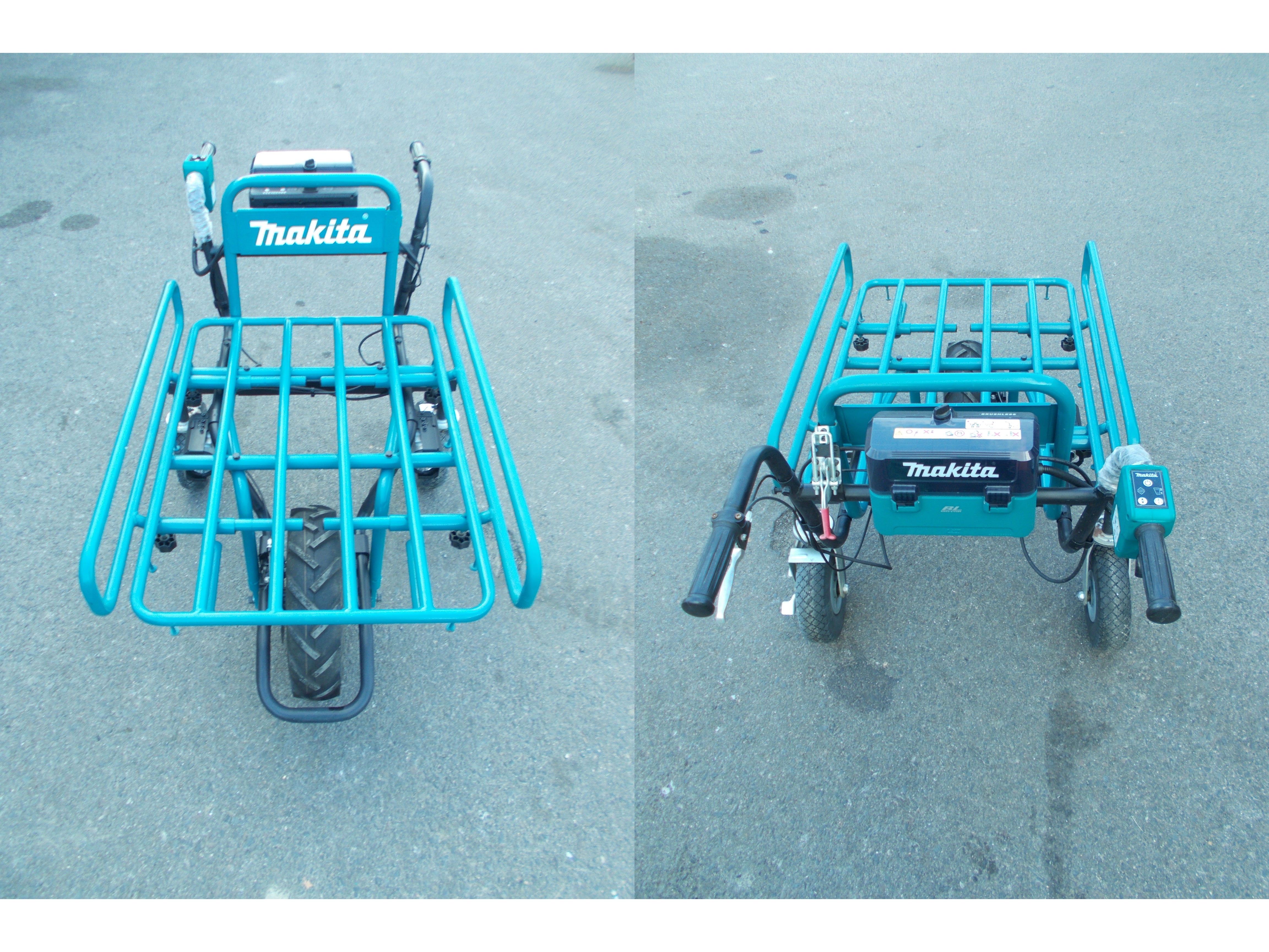 【中古】【動作OK】【店頭引取限定】MAKITA 運搬車 店頭受取り限定】☆マキタ(makita) コードレス運搬車 CU180DZ 荷重