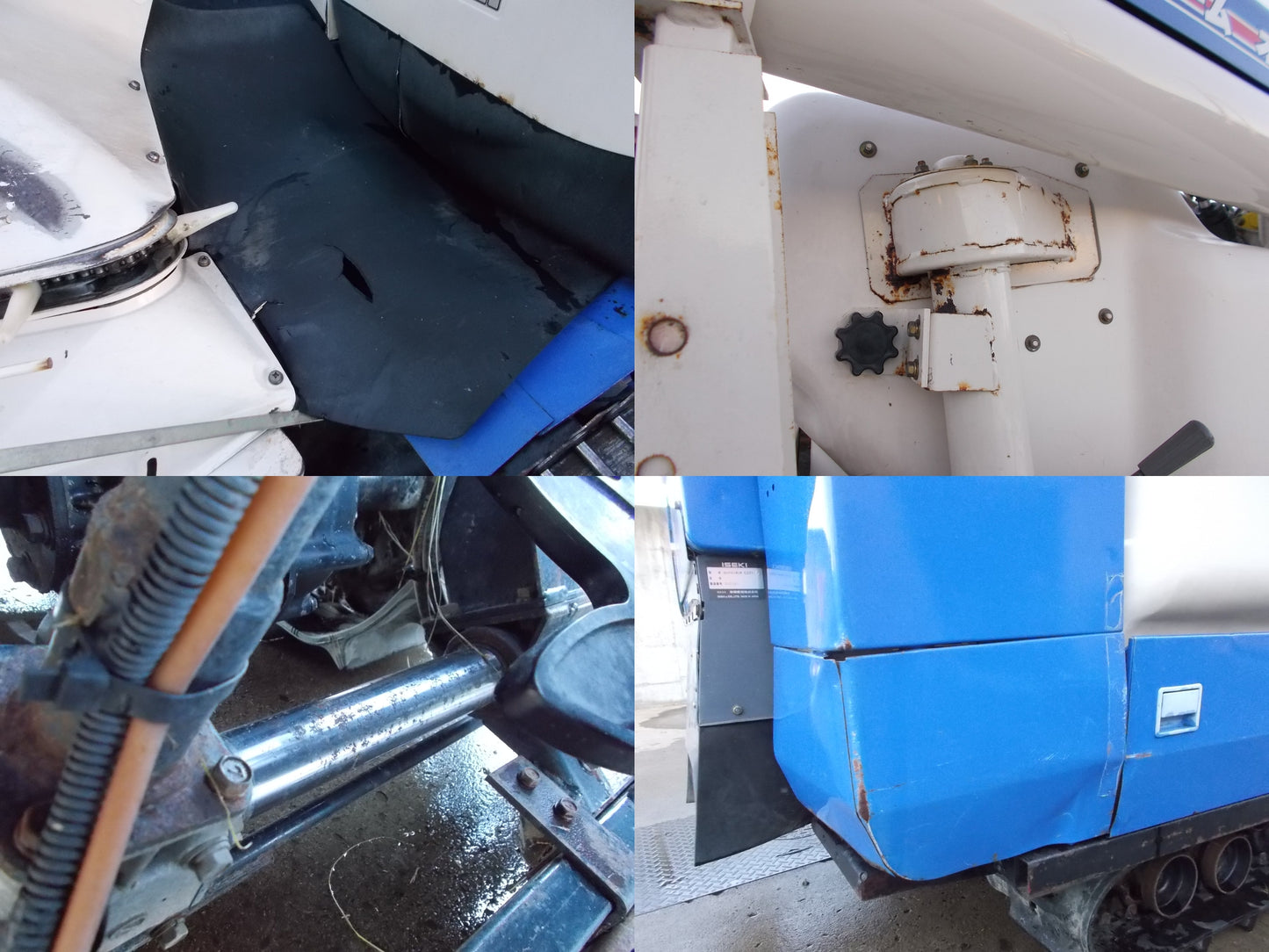 イセキ　中古　ジャンク品　コンバイン　HVG218G　2条刈り　１８馬力