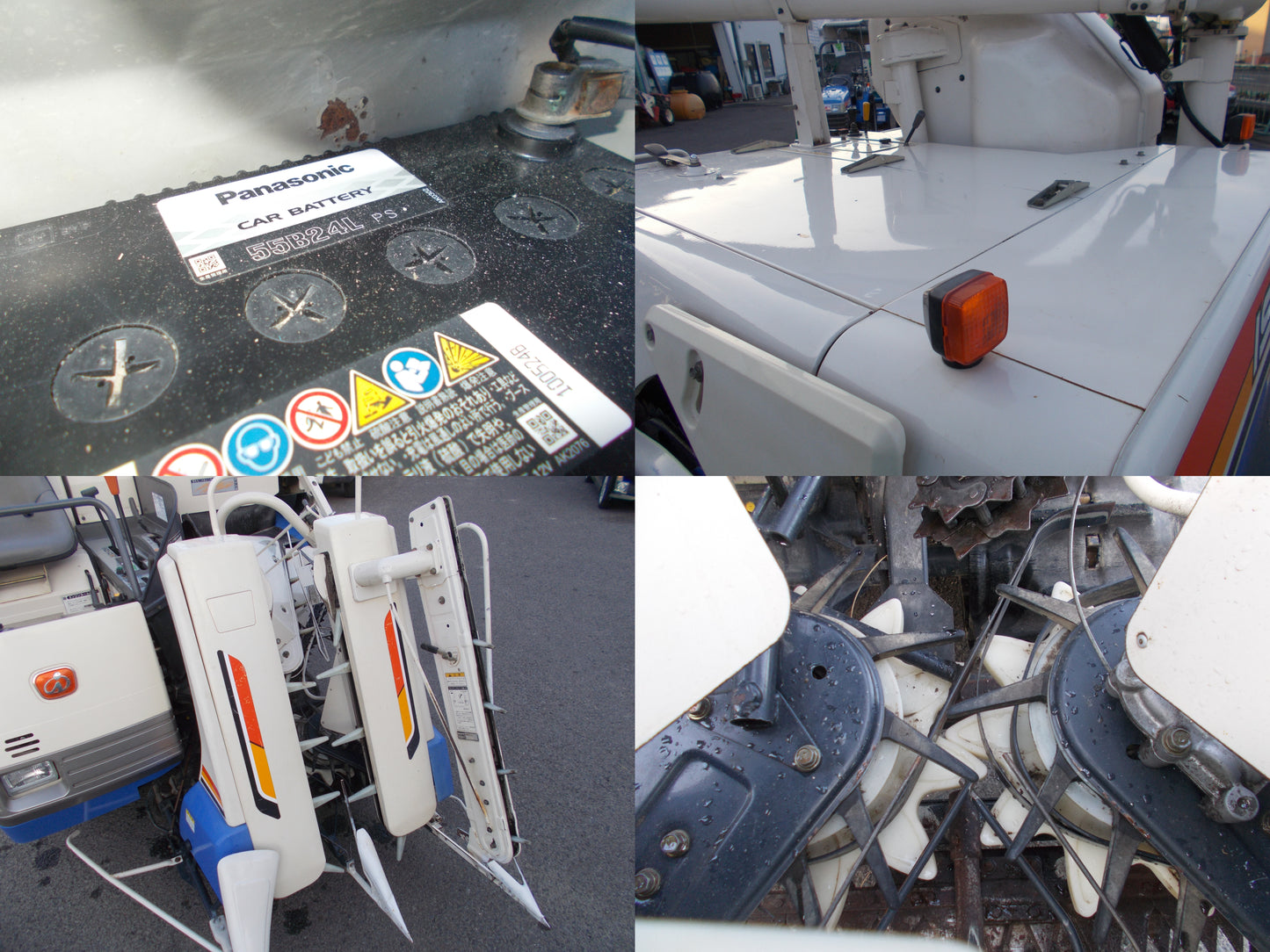 イセキ　中古　コンバイン　HVG218G-ZKWC