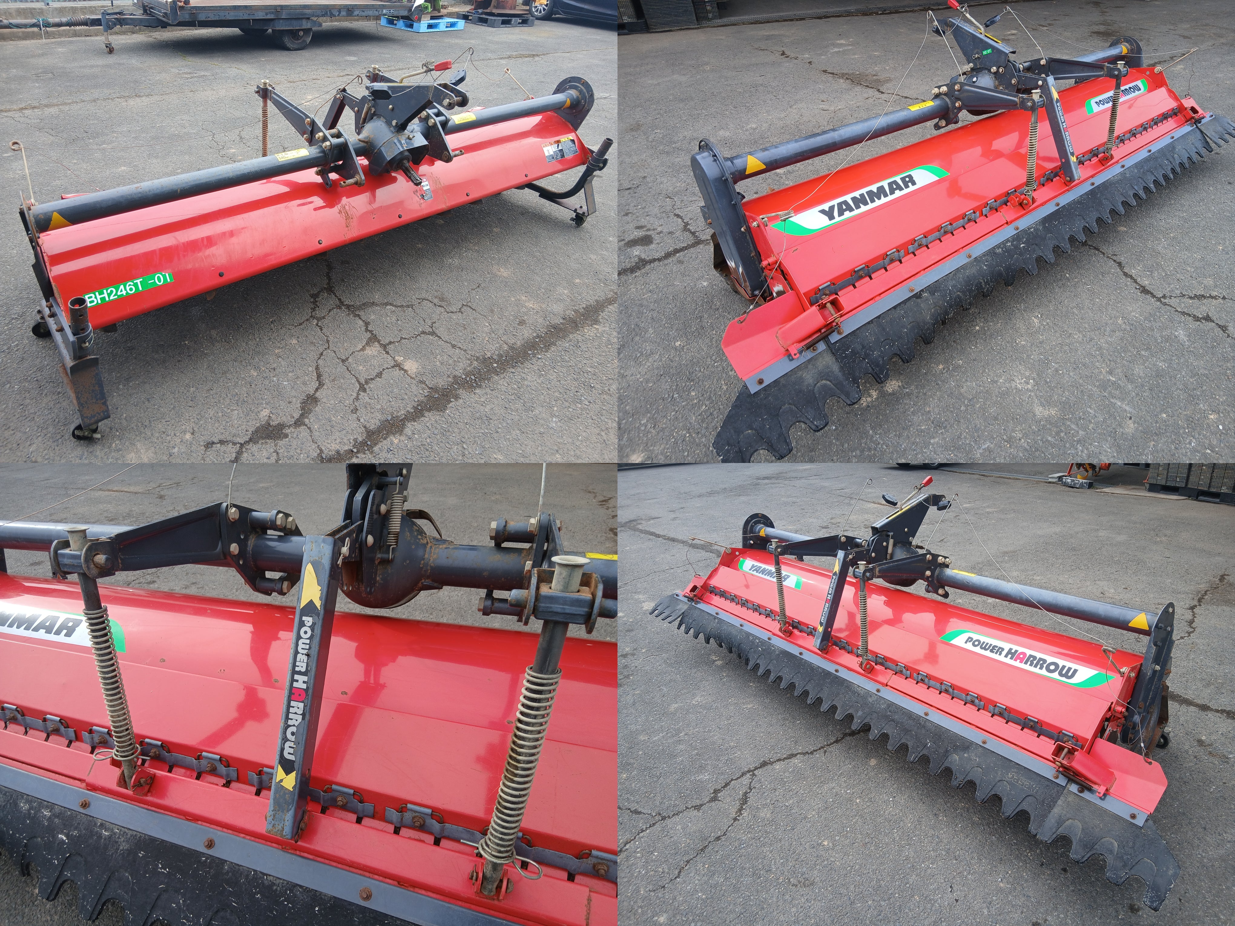 ササキ 中古 パワーハロー BH246T 【宮城店2656P】 – 農キング
