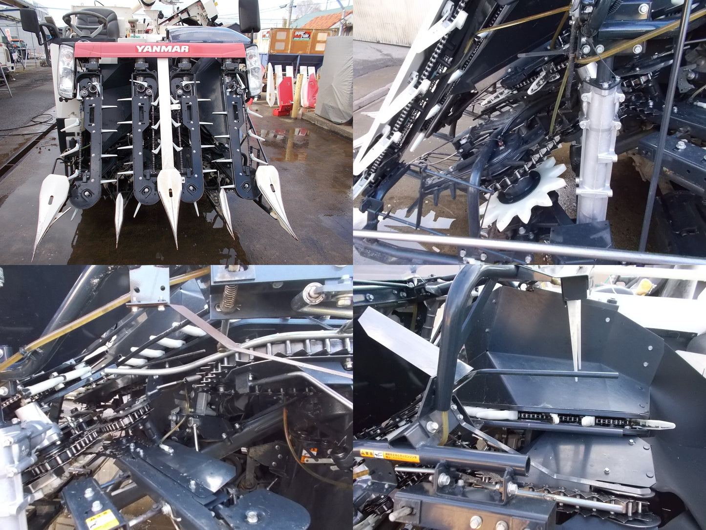 ヤンマー　中古　コンバイン　AE434　4条刈り