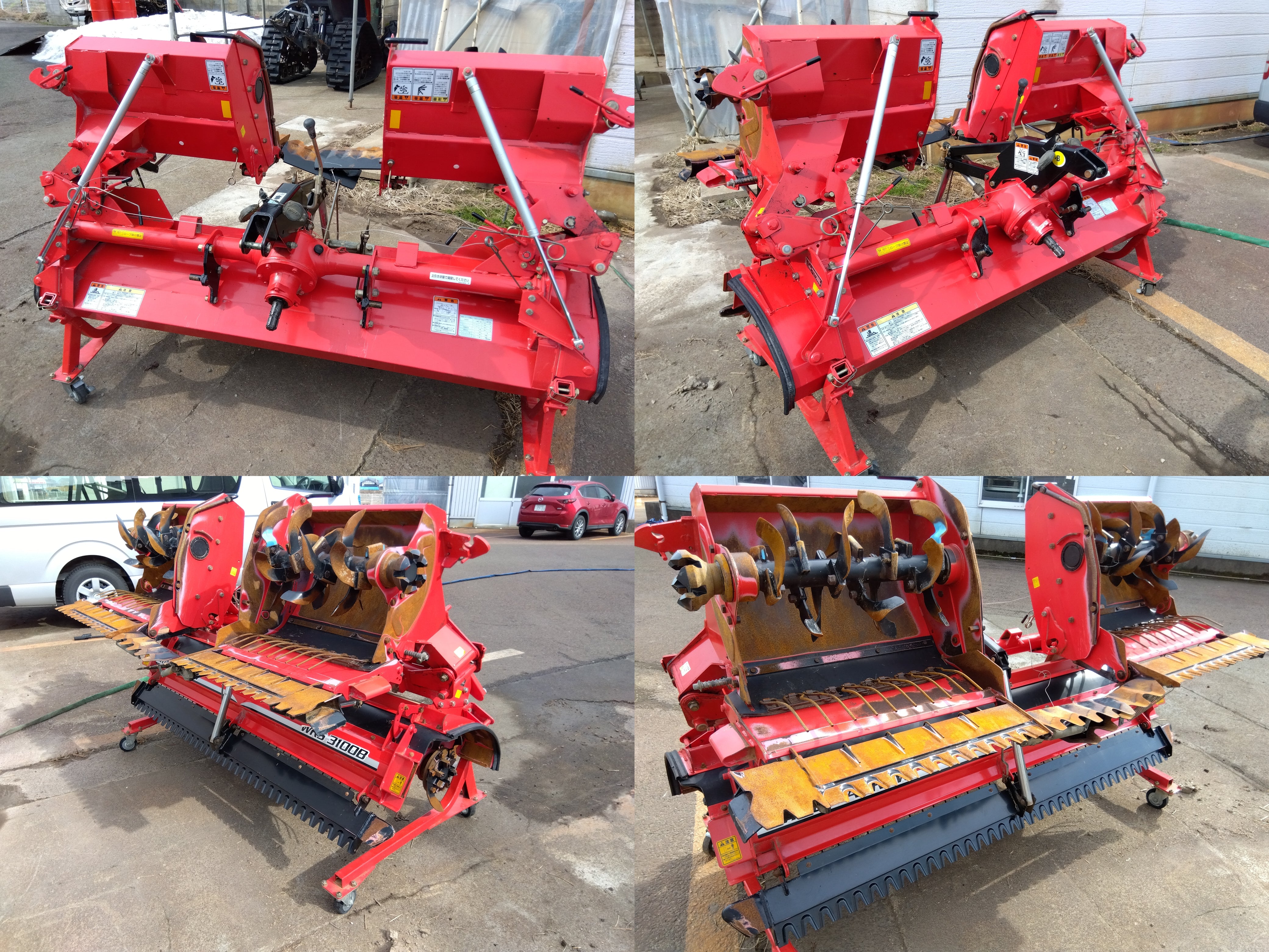 ニプロ ウイングハロー WRS3100B-B  作業幅3100mm  代掻き 代かき トラクター用 中古 倉庫保管 2026年最新】Yahoo!オークション -ニプロウイングハロー3100