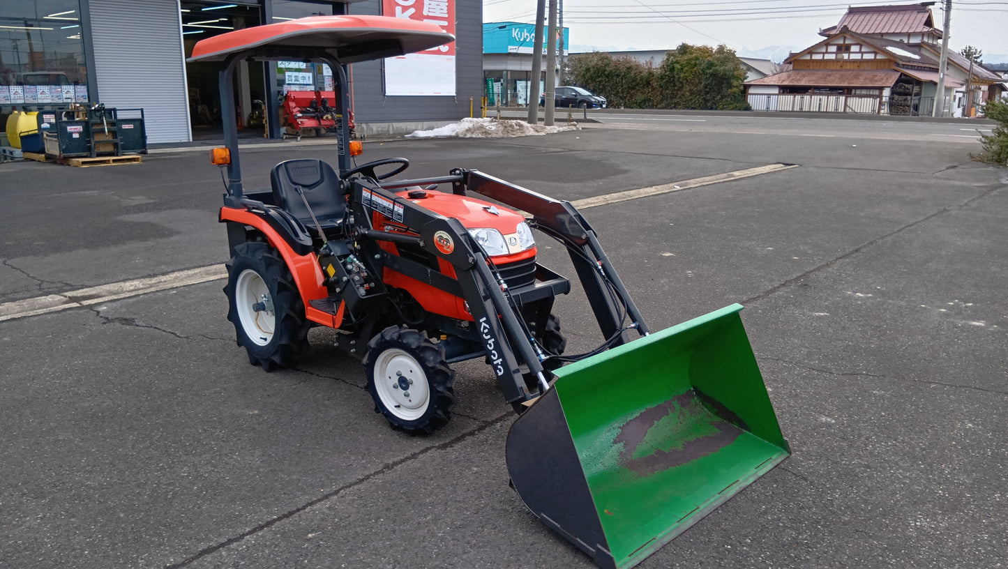 クボタ　中古　トラクター+ショベルローダ　JB13X+SLH130【岩手店275】
