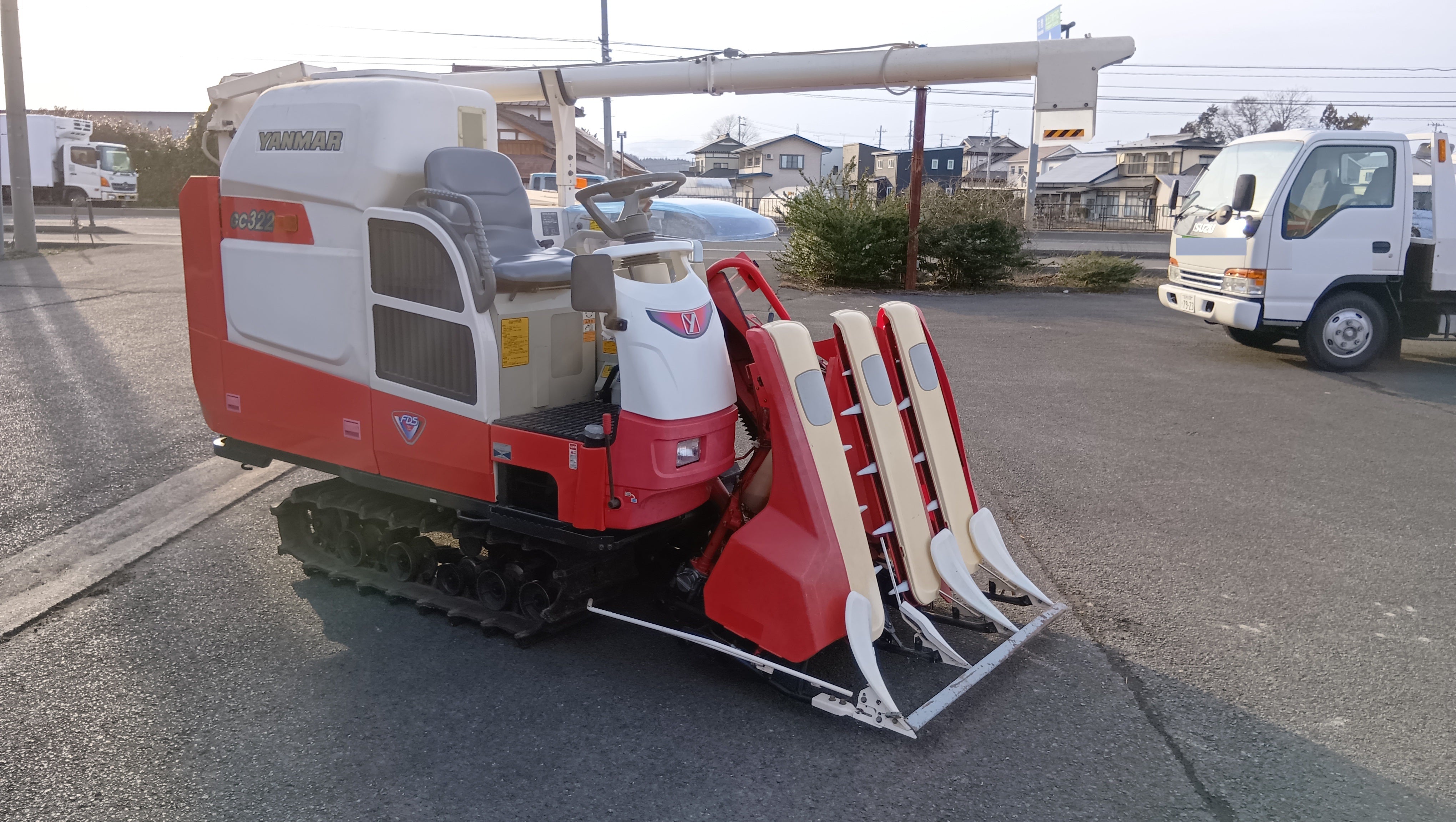 ヤンマー 中古 コンバイン GC322【岩手店214】 – 農キング