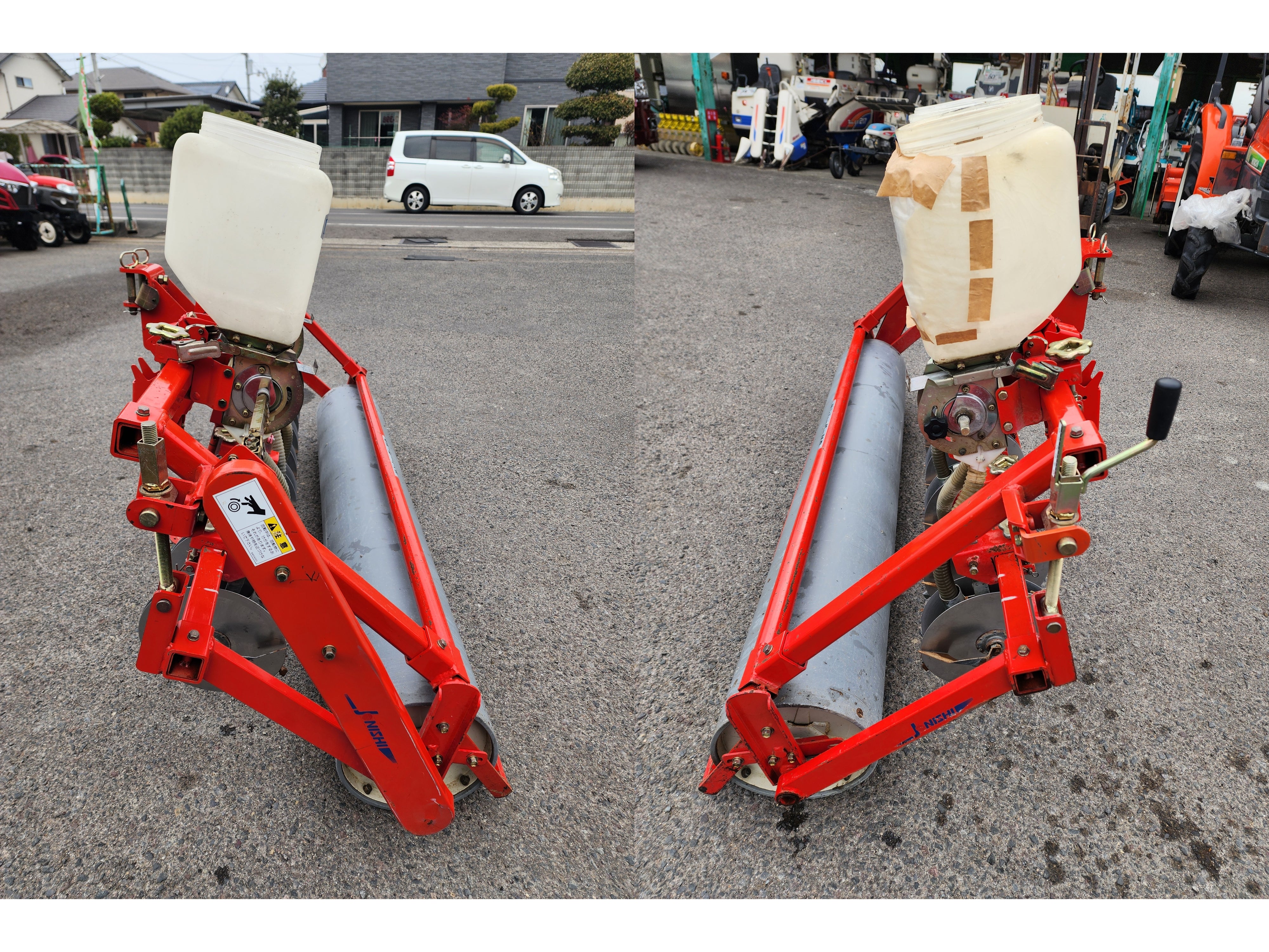 ジョーニシ 中古 播種機 サンシーダMS(8条) – 農キング
