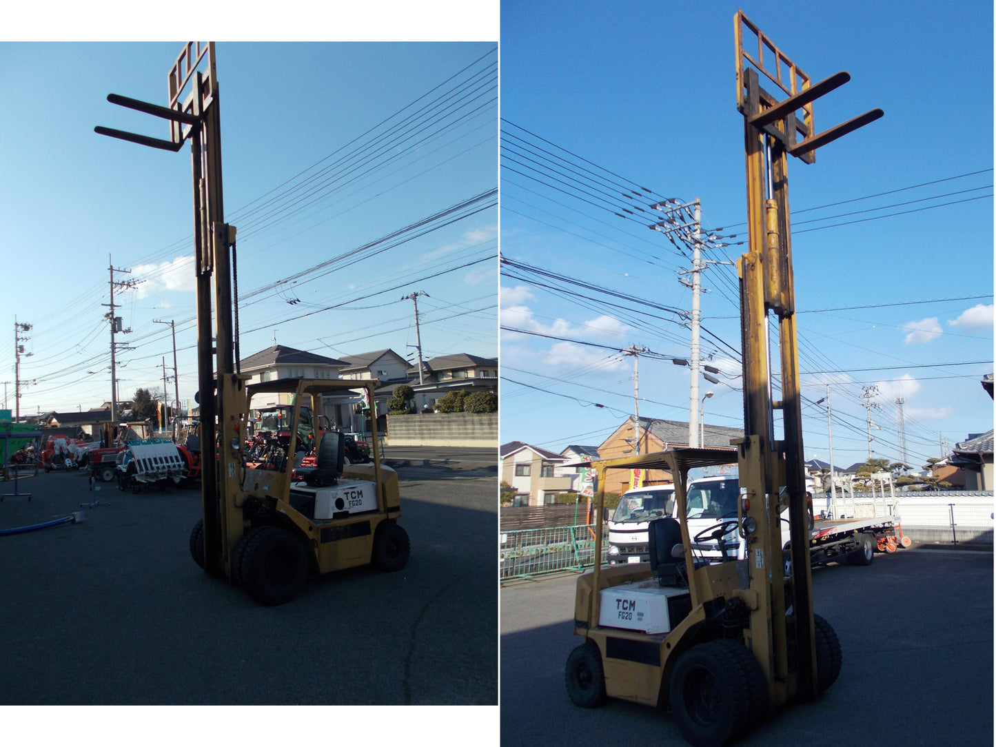 TCM　中古　フォークリフト　FG20N7