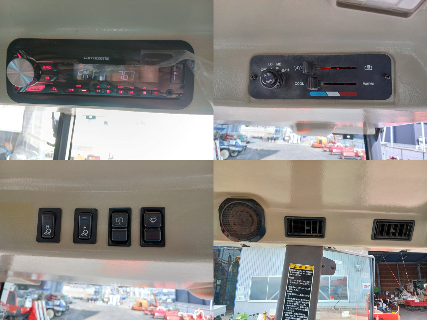 クボタ　中古　トラクター+ロータリー　GL367+RM180G　【宮城店2732】