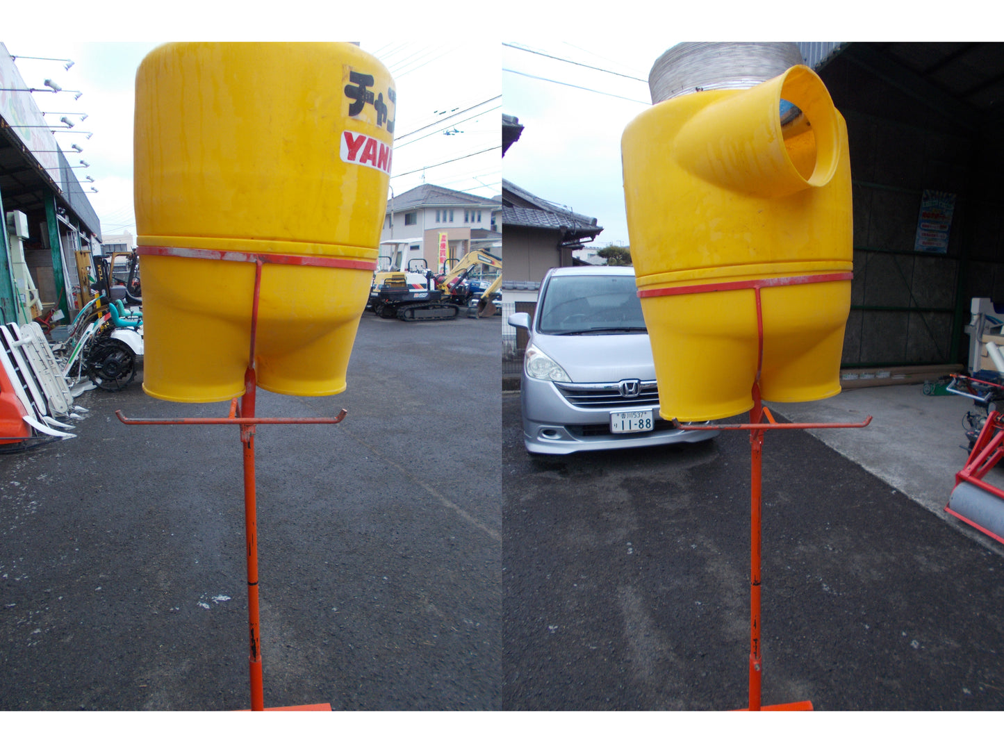 ヤンマー　中古　もみ殻集塵機　チャフロン