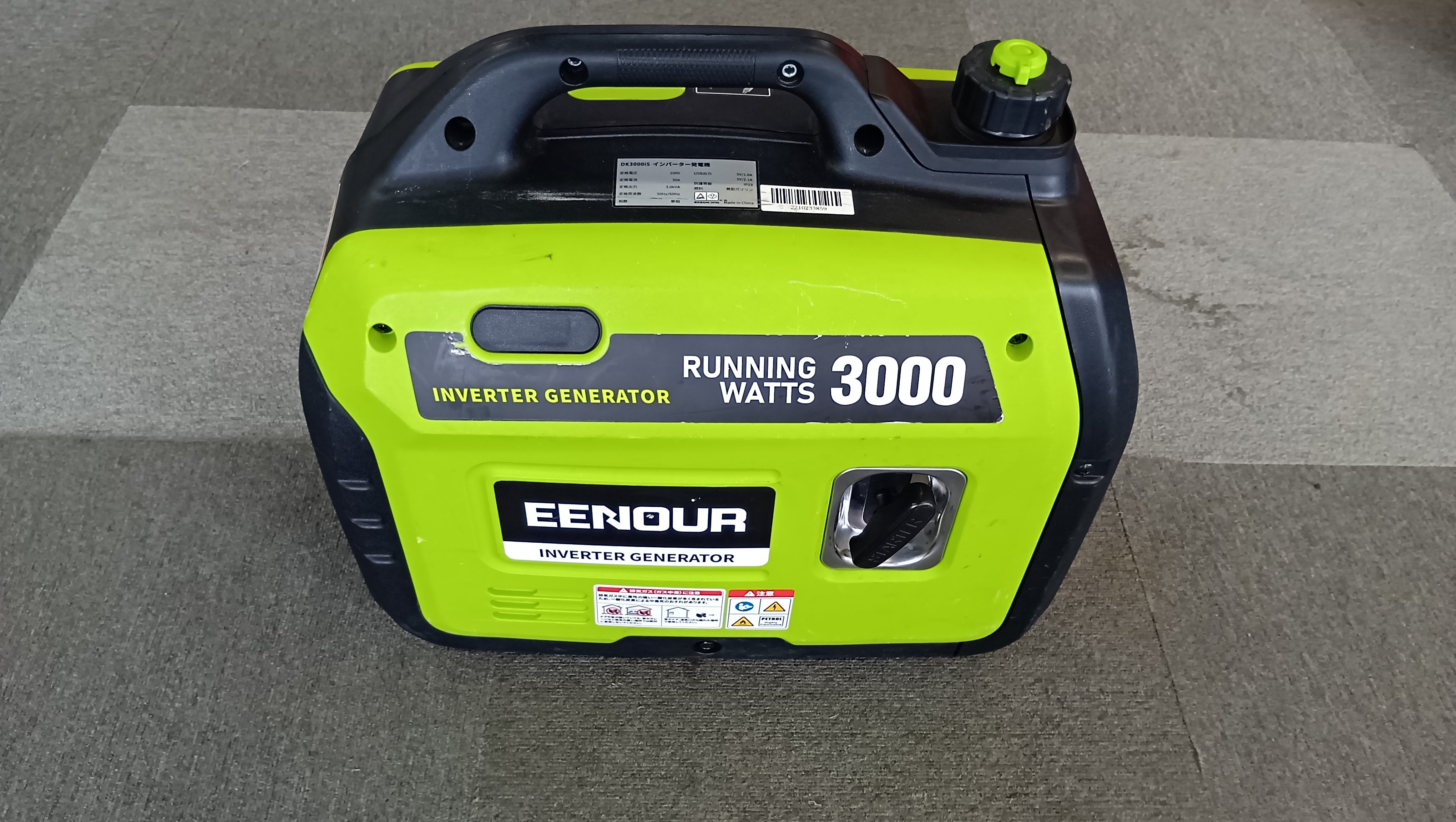 EENOUR（イーノウ） 中古 発電機 DK3000iS 「岩手店338」 – 農キング