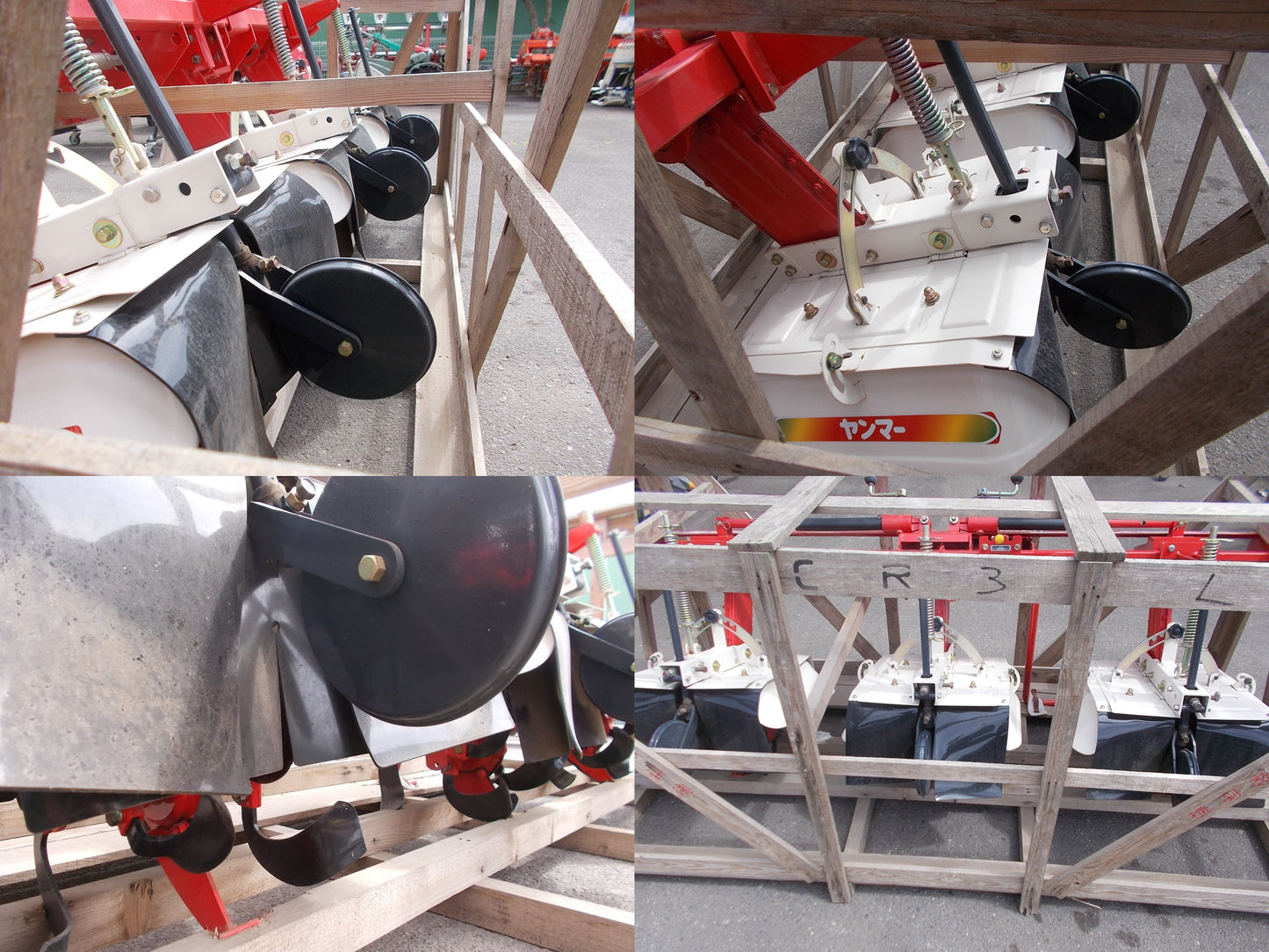 ヤンマー　中古（未使用品）　ロータリーカルチ　CR3L