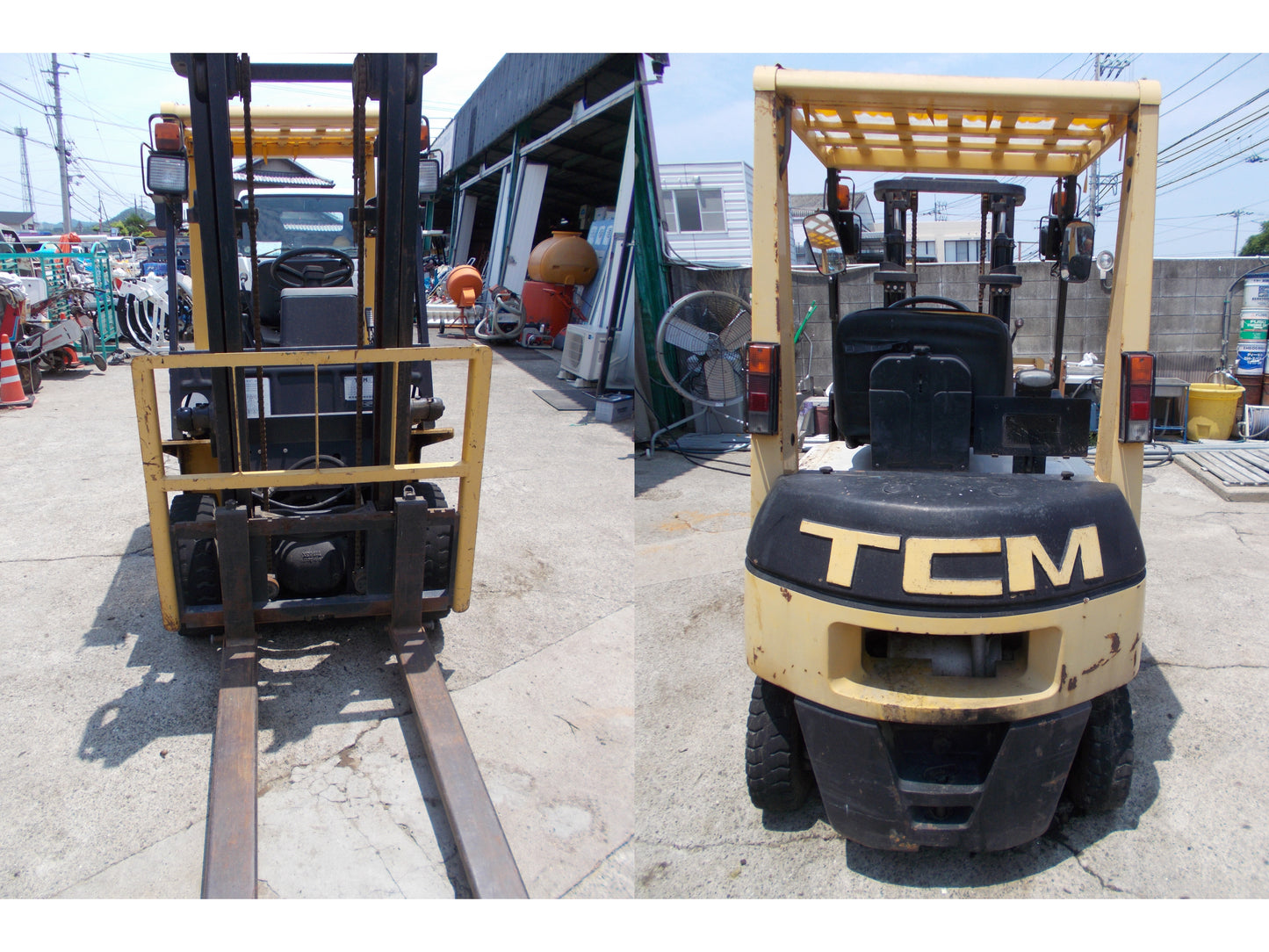 TCM　中古　フォークリフト　FD15Z17