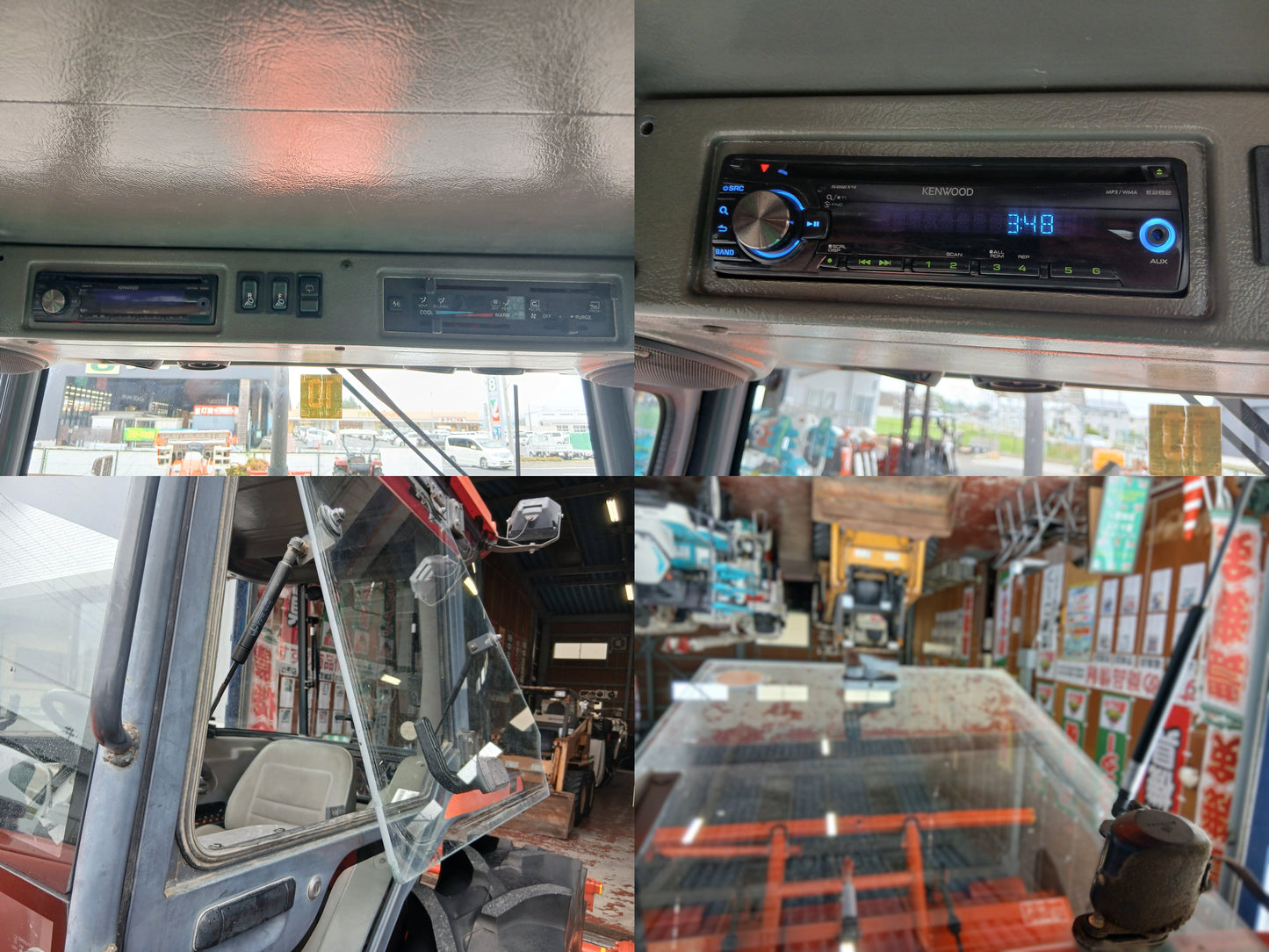 クボタ　中古　トラクター+ロータリー　GL470+RM8G　【宮城店2941P】