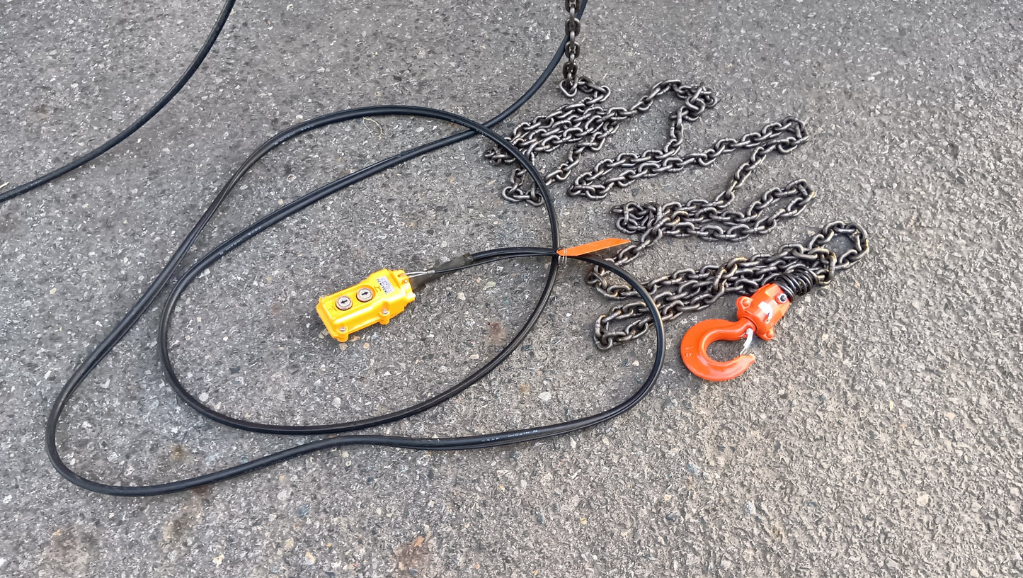 ニッチ　中古　電動チェーンブロック　EC40100　【岩手店637】