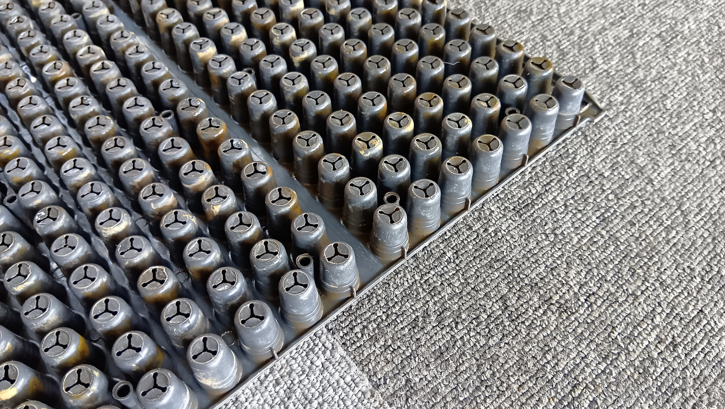 共立　中古　ポット育苗箱　448穴500枚　【岩手店671】