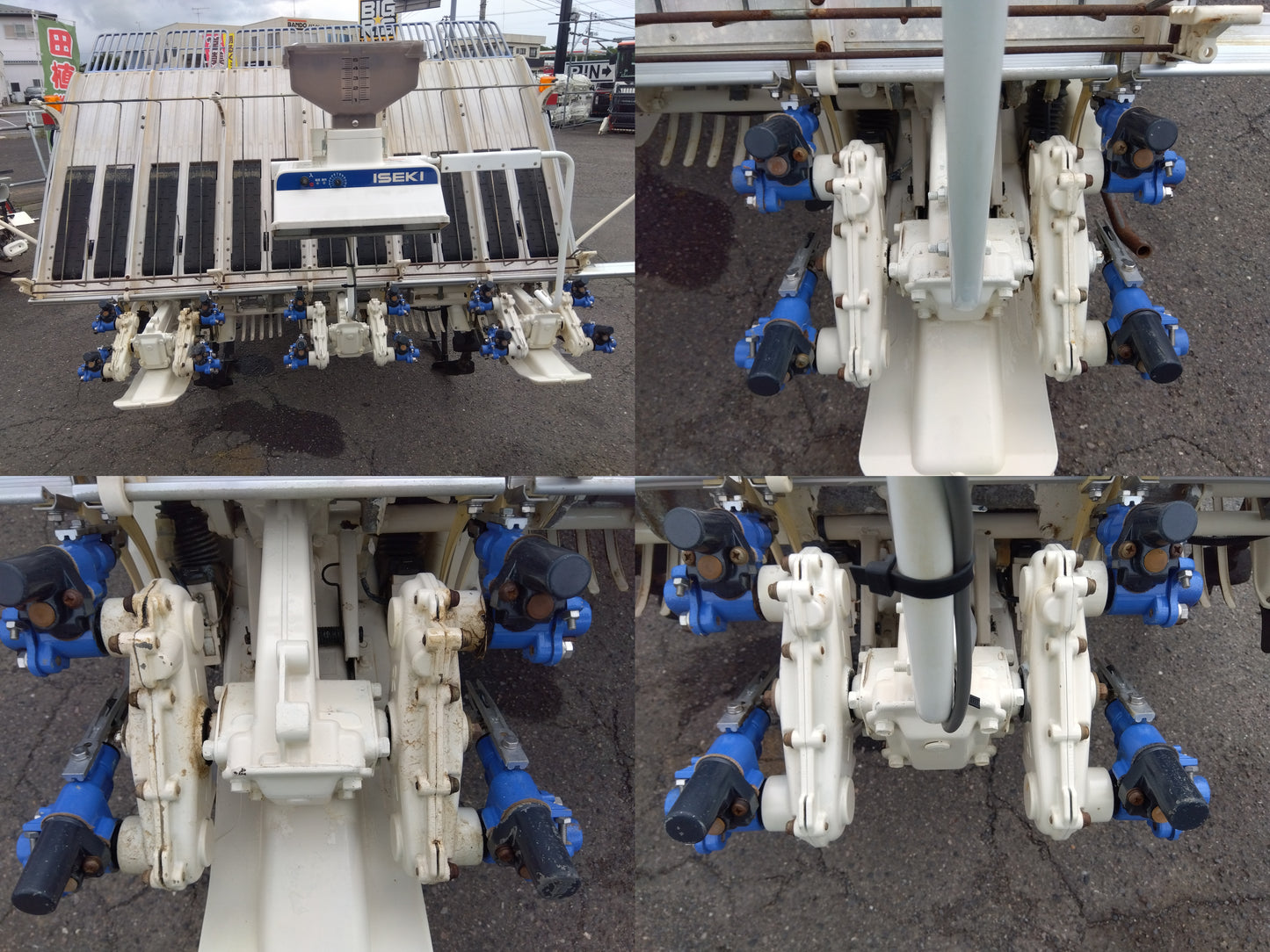 イセキ　中古　田植機　PZ60-HVRLF　【要整備品・部品取り用】