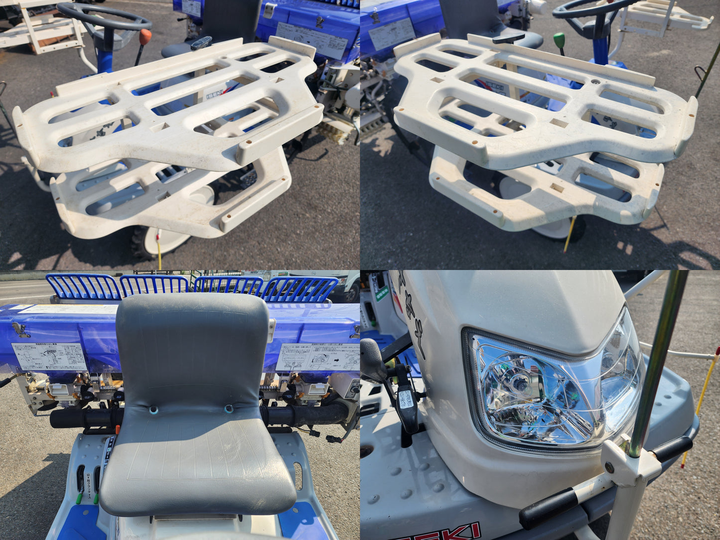 イセキ 中古 田植機 PQZ4-DULF