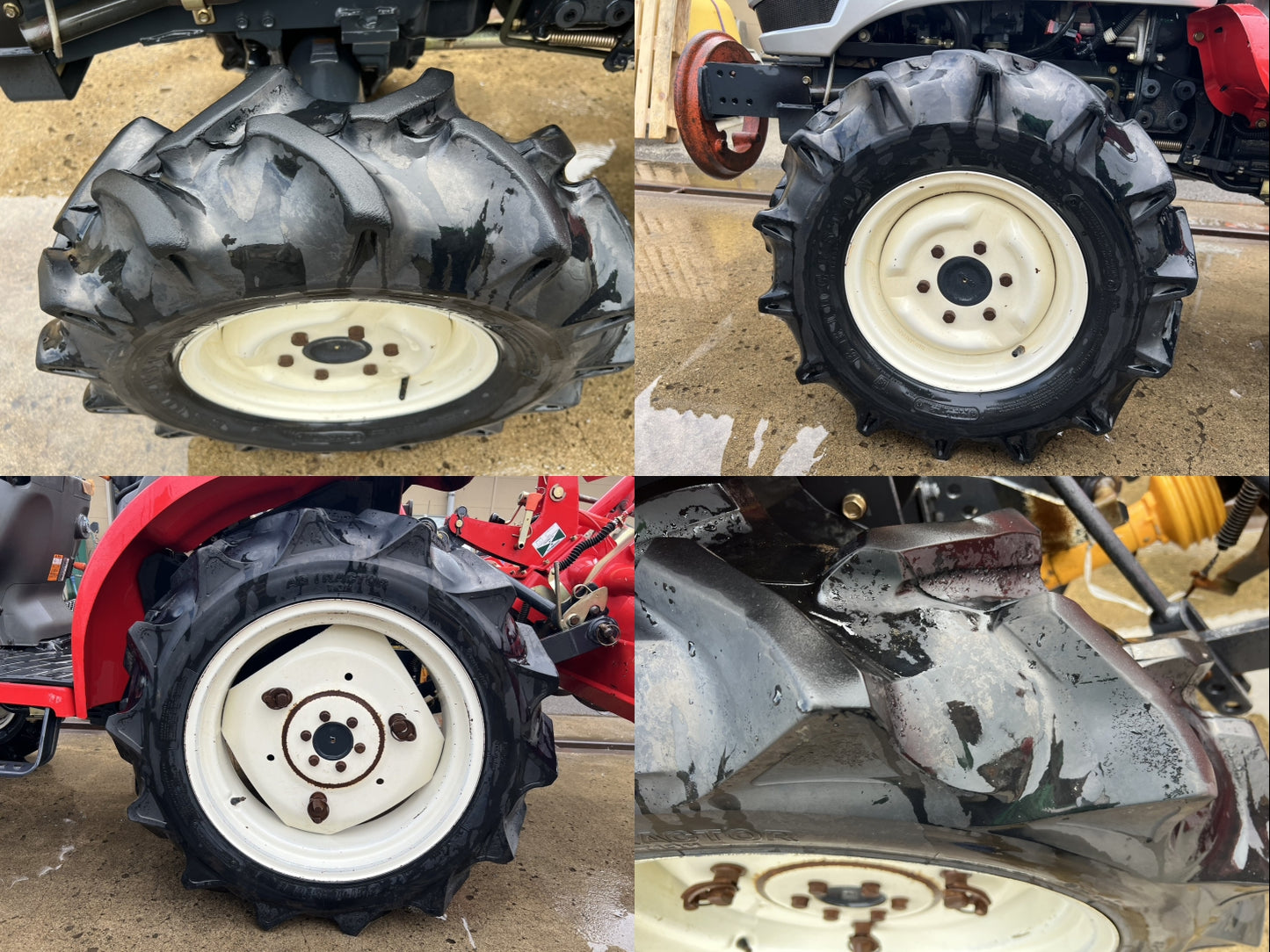 ヤンマー　中古　トラクター＋ロータリー【759時間】＊EF118＋RAS14M『茨城店　6448』
