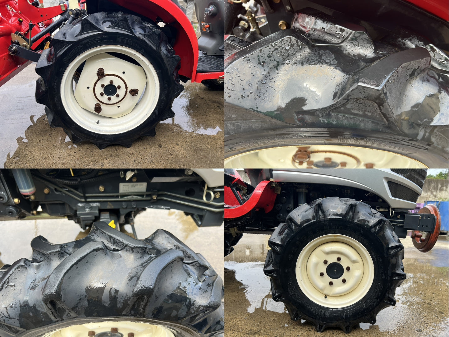 ヤンマー　中古　トラクター＋ロータリー【759時間】＊EF118＋RAS14M『茨城店　6448』