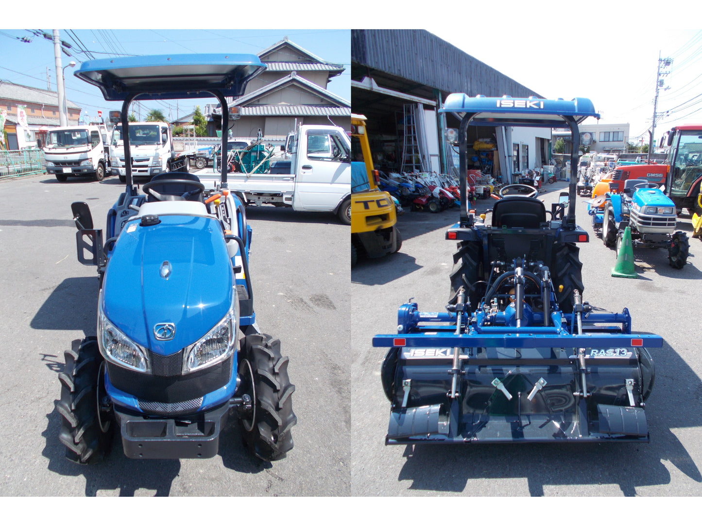 イセキ　圃場未使用　トラクター　RTS18-Q