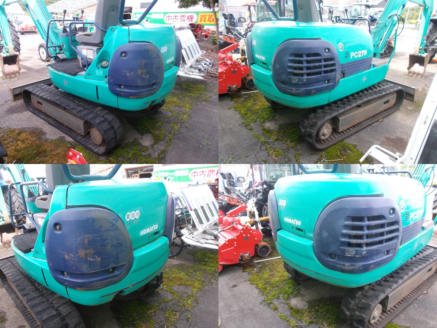 コマツ　中古　バックホー　PC27R-8　