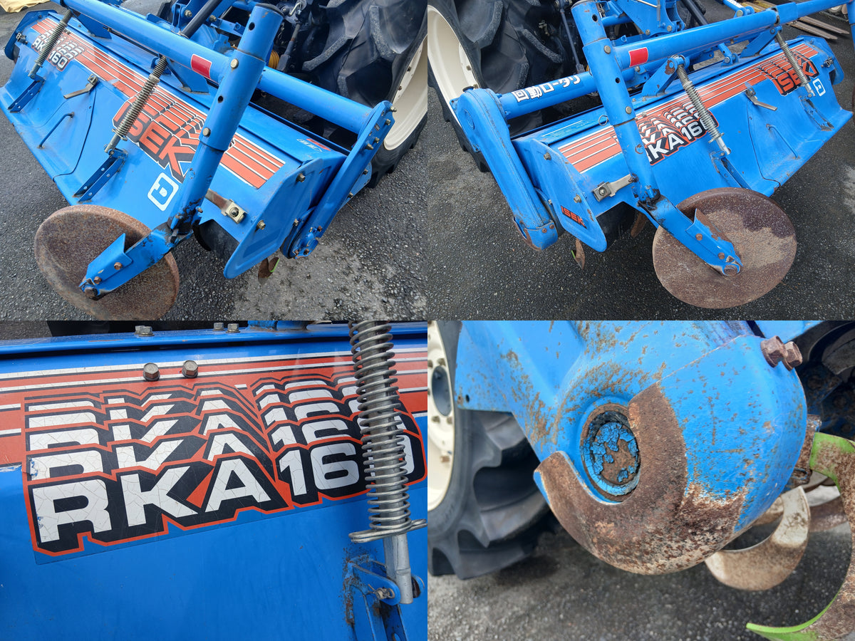 イセキ　中古　トラクター+ロータリー　TA312F+RKA160　【宮城店3198】