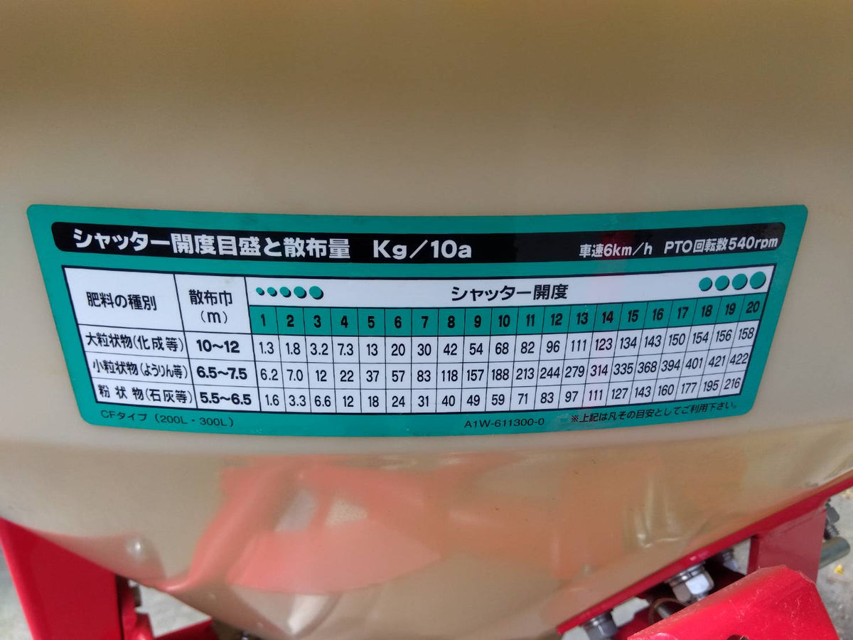 ササキ　中古　ブロードキャスタ　CF203