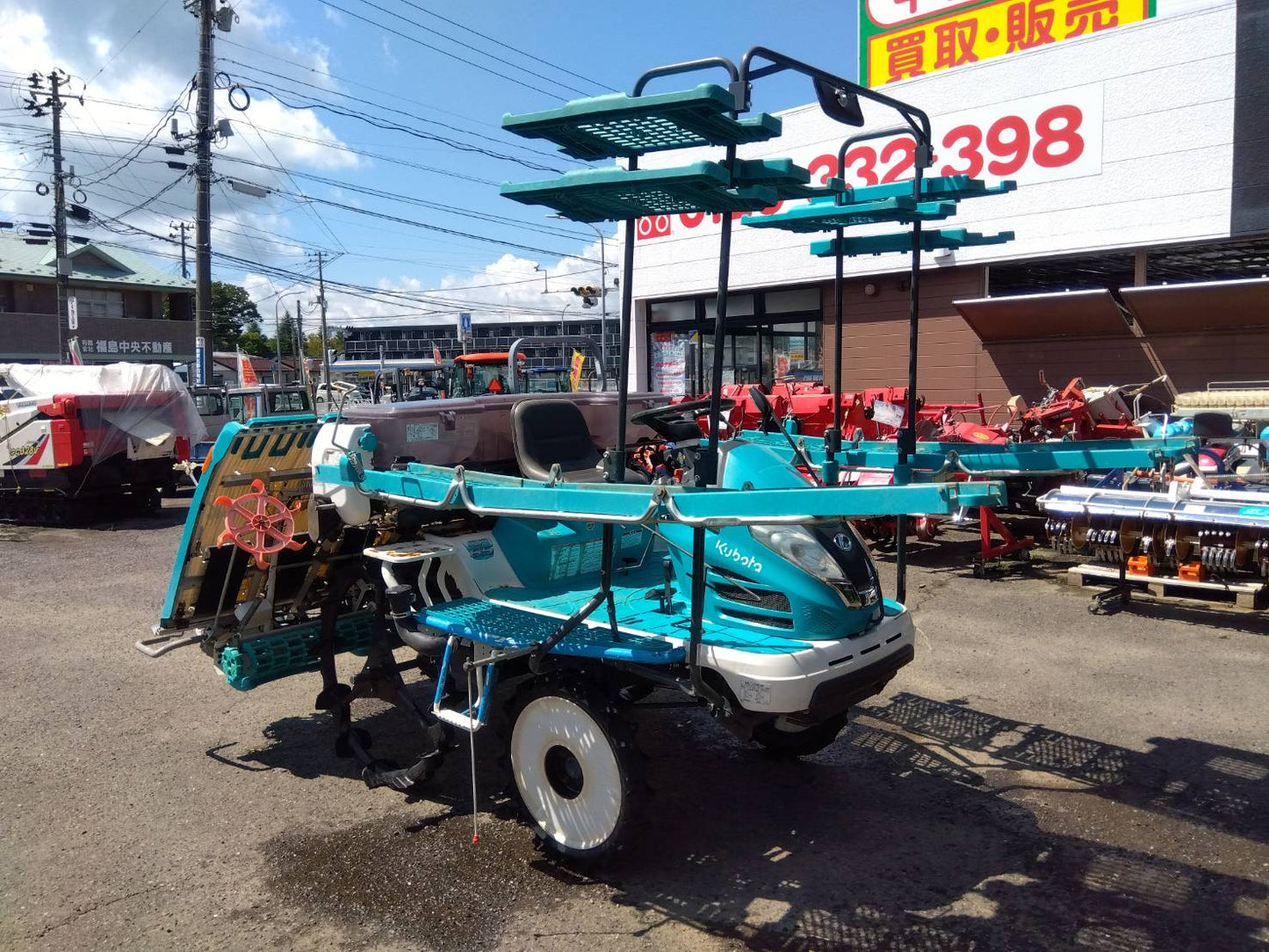クボタ　中古　田植機　６条　ZP65