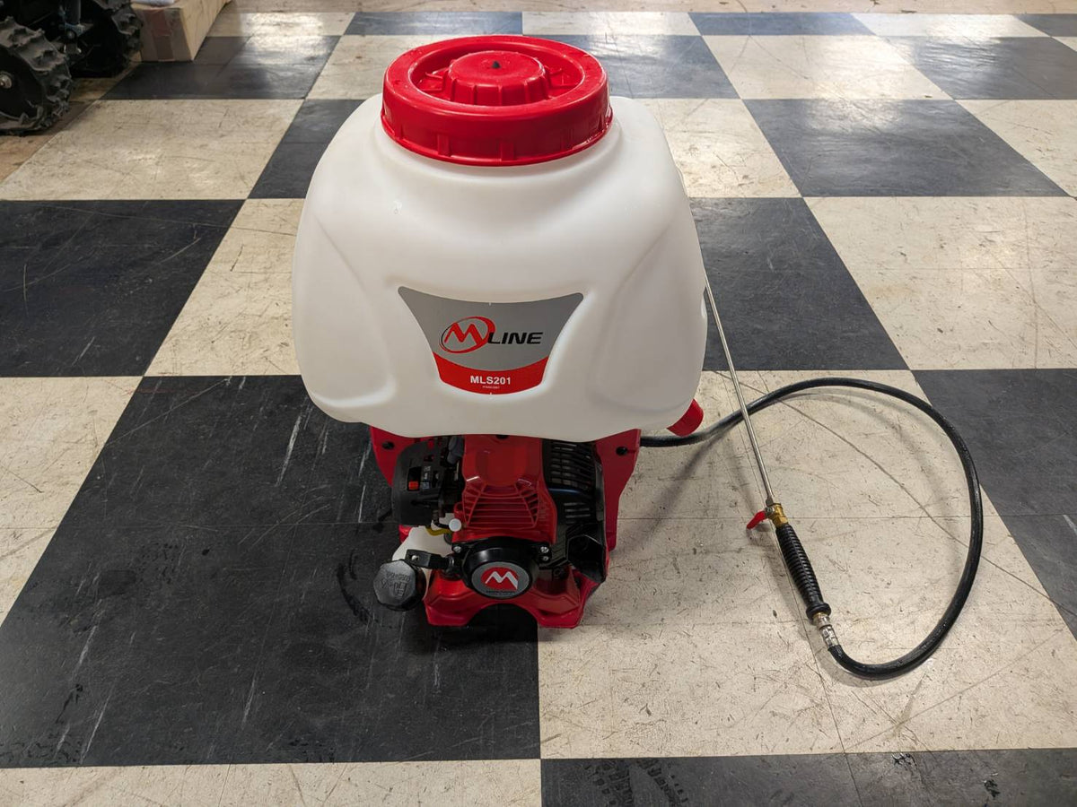 丸山　中古　背負動力噴霧機　MLS201