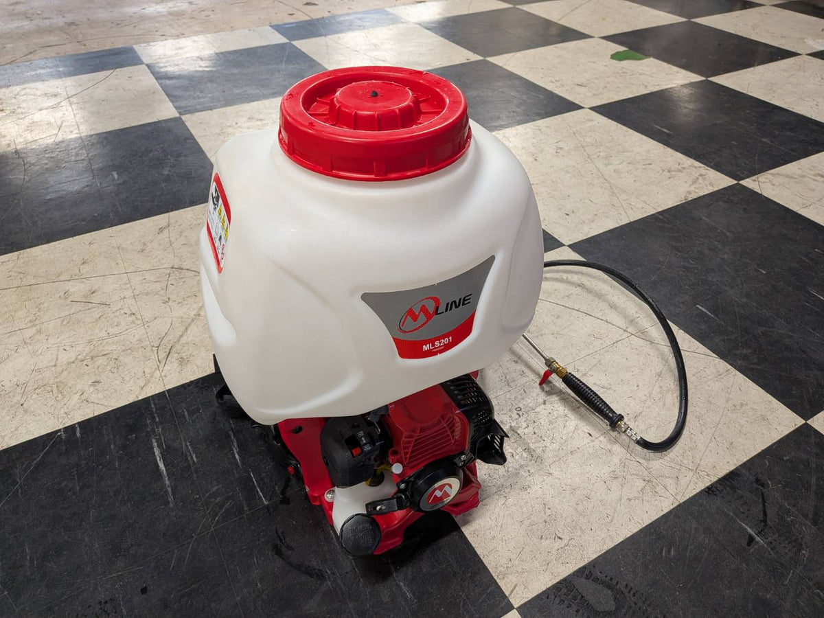丸山　中古　背負動力噴霧機　MLS201