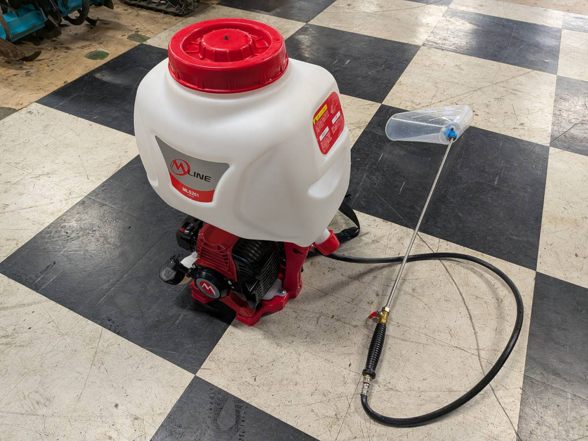 丸山　中古　背負動力噴霧機　MLS201