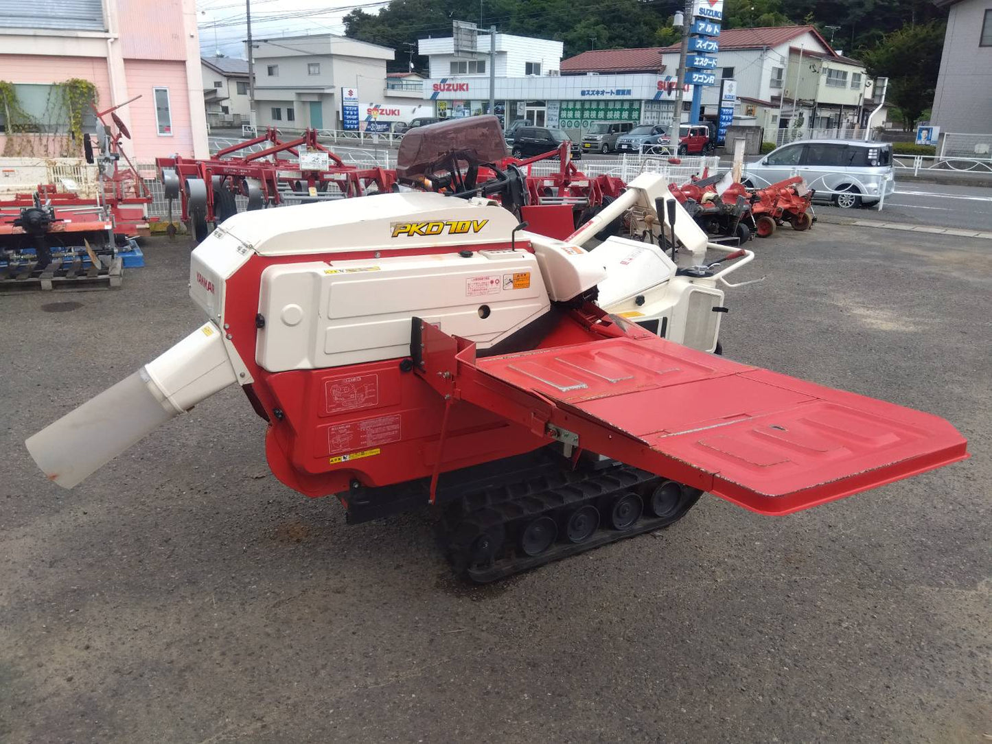 ヤンマー　中古　ハーベスター　PKD70V