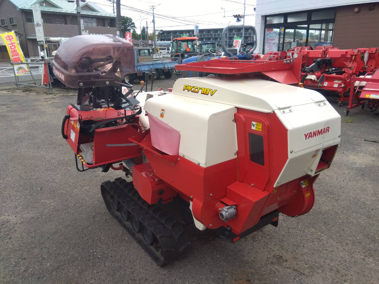 ヤンマー　中古　ハーベスター　PKD70V