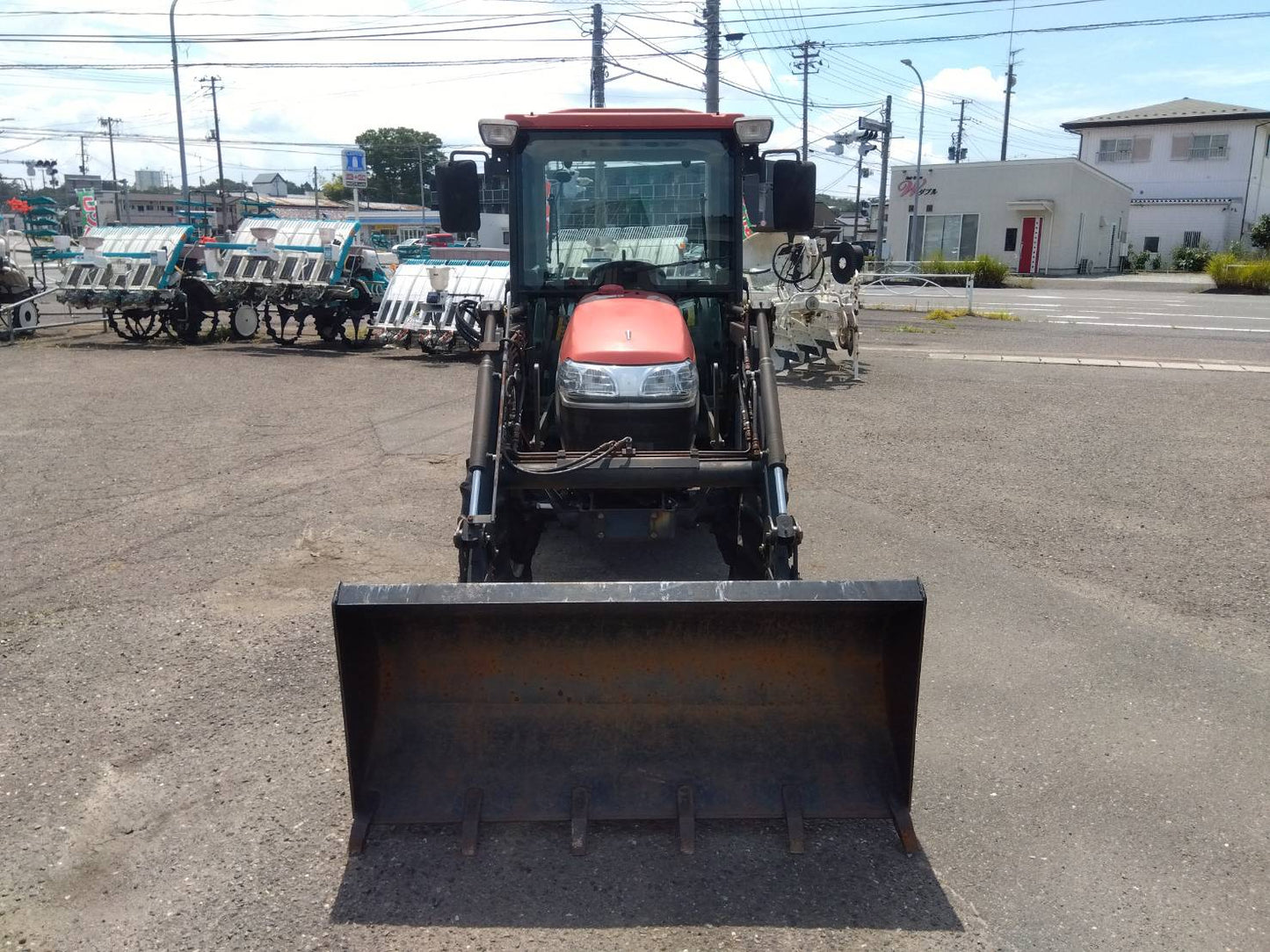 ヤンマー　中古　トラクター　28馬力　フロントローダー　EF228　