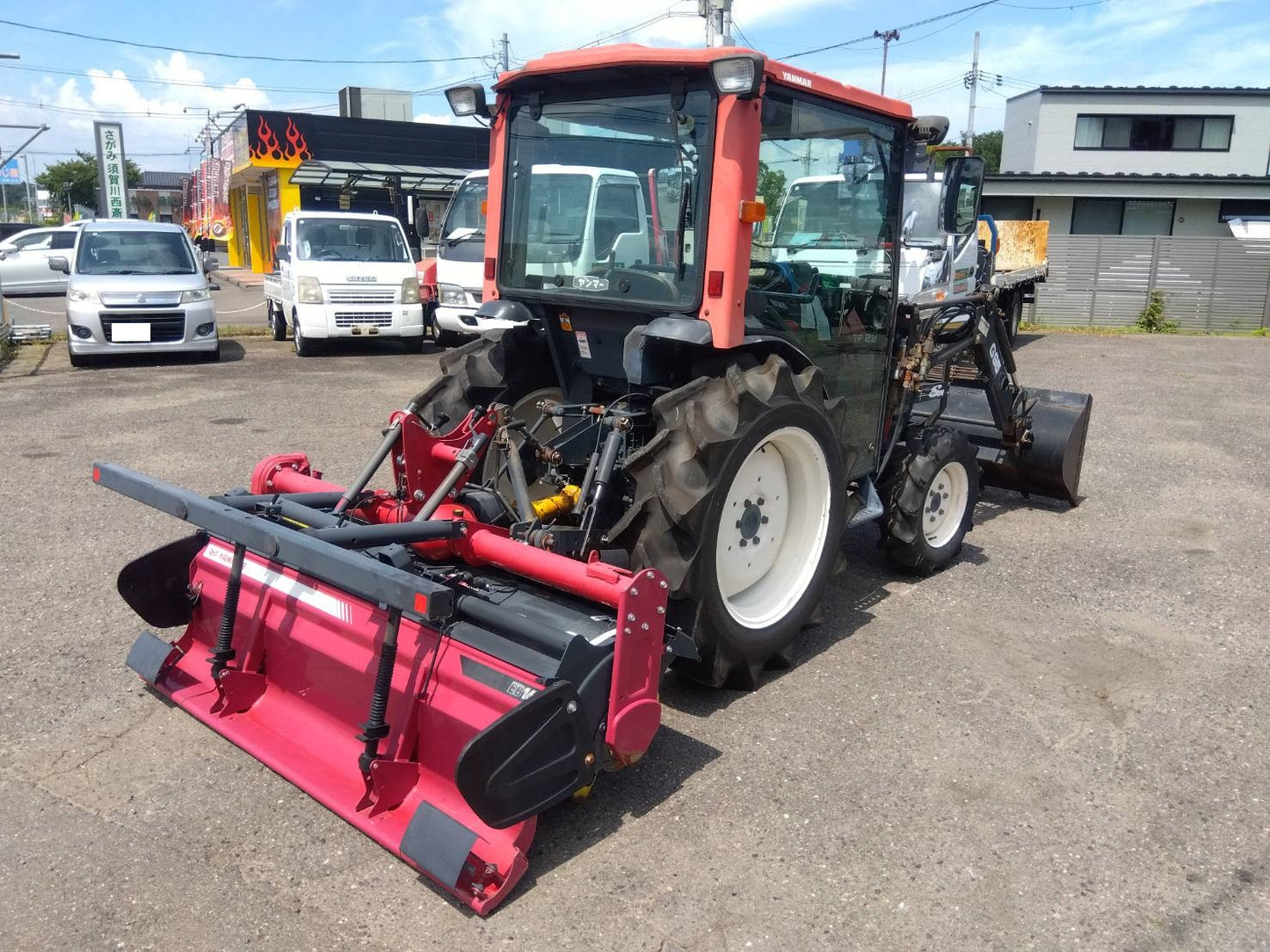 ヤンマー　中古　トラクター　28馬力　フロントローダー　EF228　