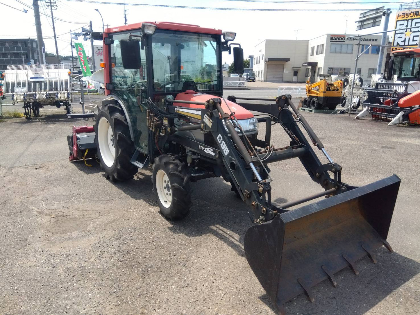 ヤンマー　中古　トラクター　28馬力　フロントローダー　EF228　