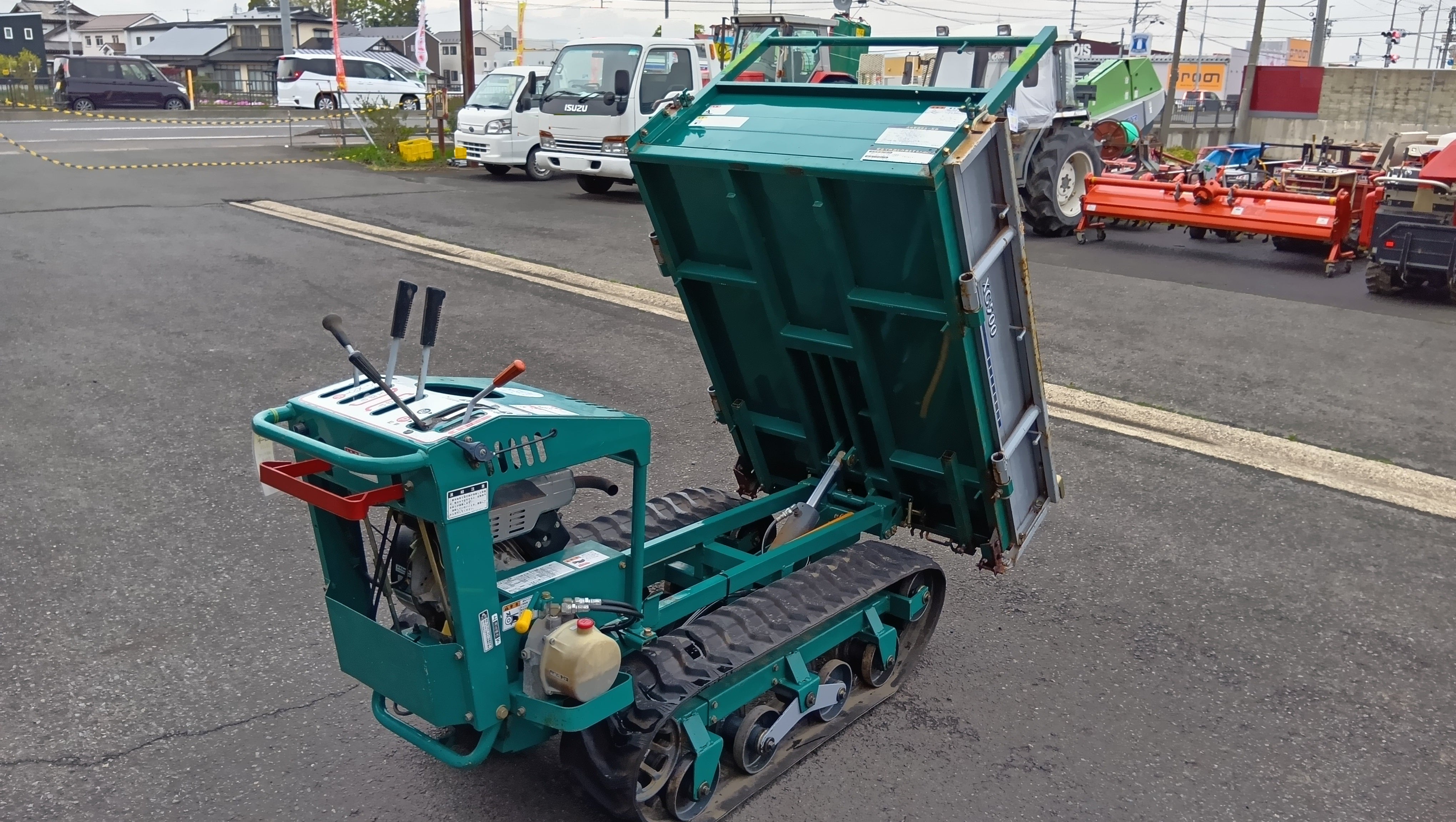 アテックス 中古 油圧ダンプ式運搬車 XG500 【岩手店468】 – 農キング