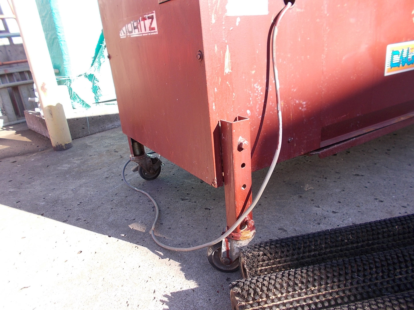 共立　中古　にんじん洗浄機　KN-U1502　三相200V